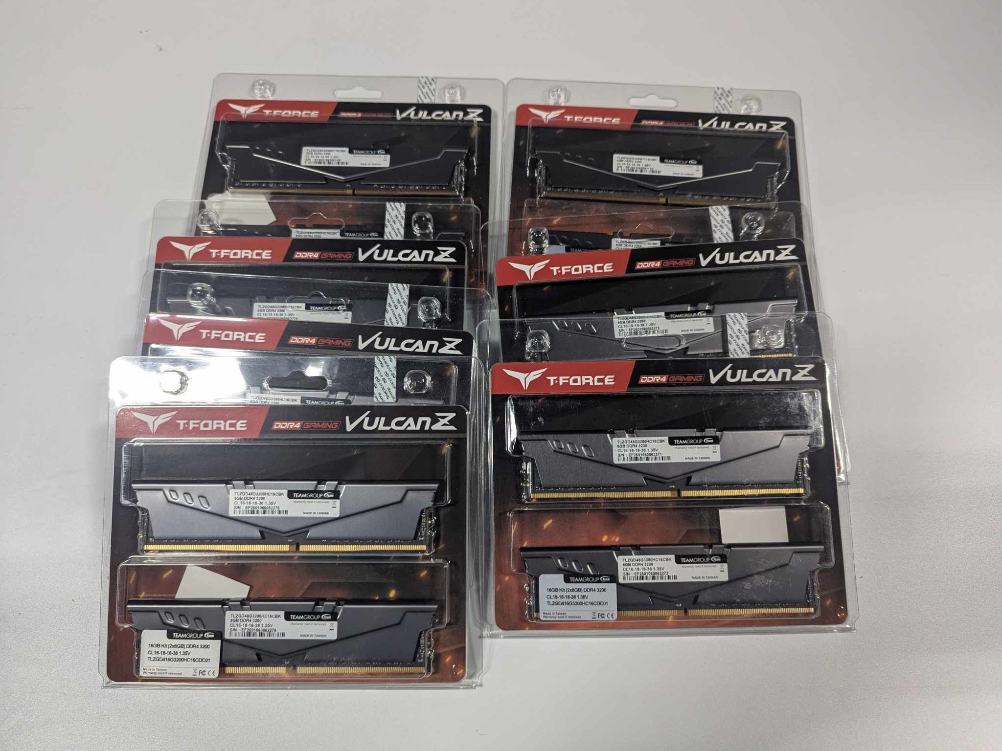 Brand New and Sealed: T Force Vulcan Z 16gb (2x8gb) kit @ 3200mhz. Free Shipping!