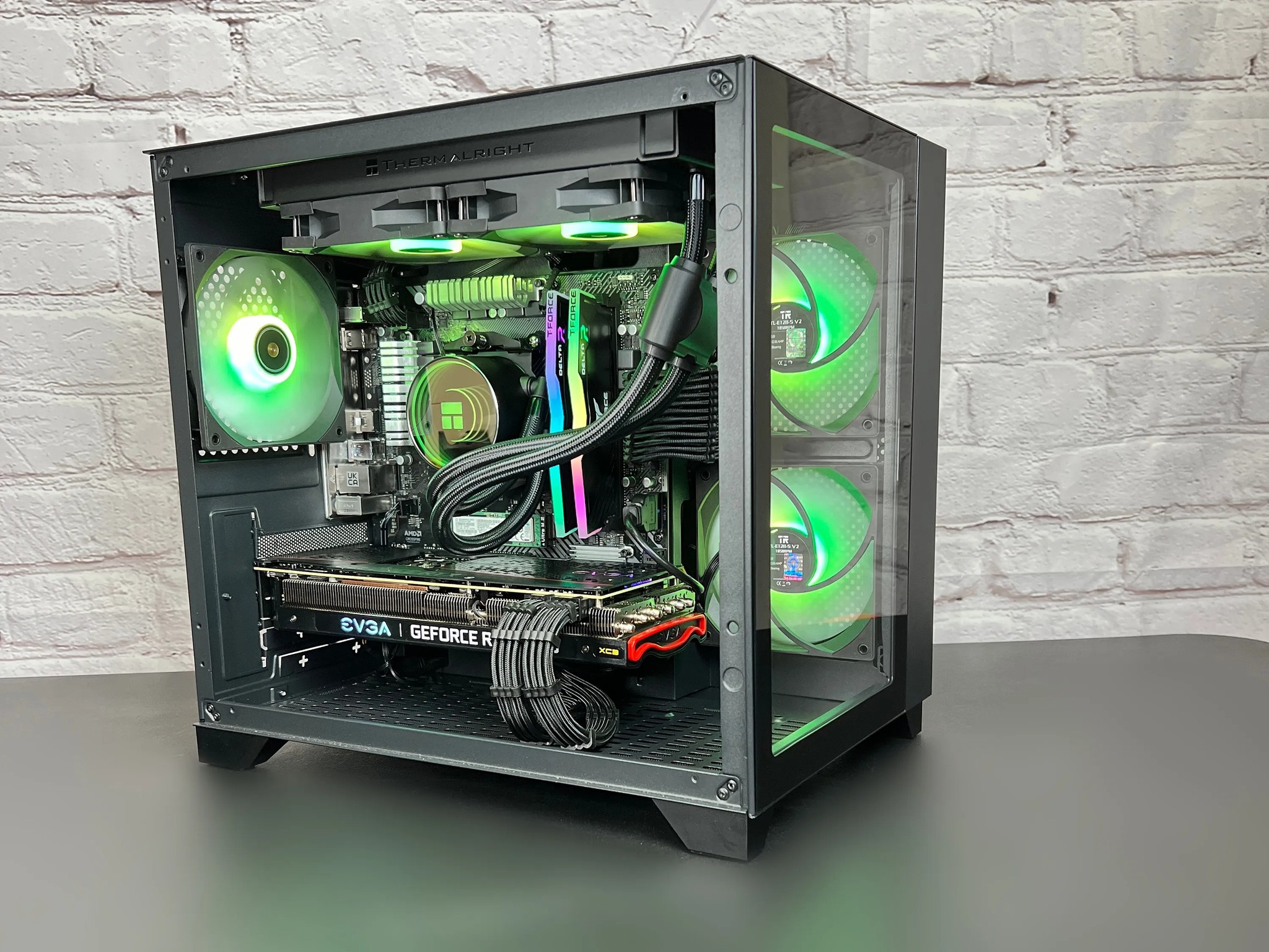 Ryzen 7 5700X RTX 3080 16GB RAM 1TB M.2 Wifi Win 11 Gaming PC