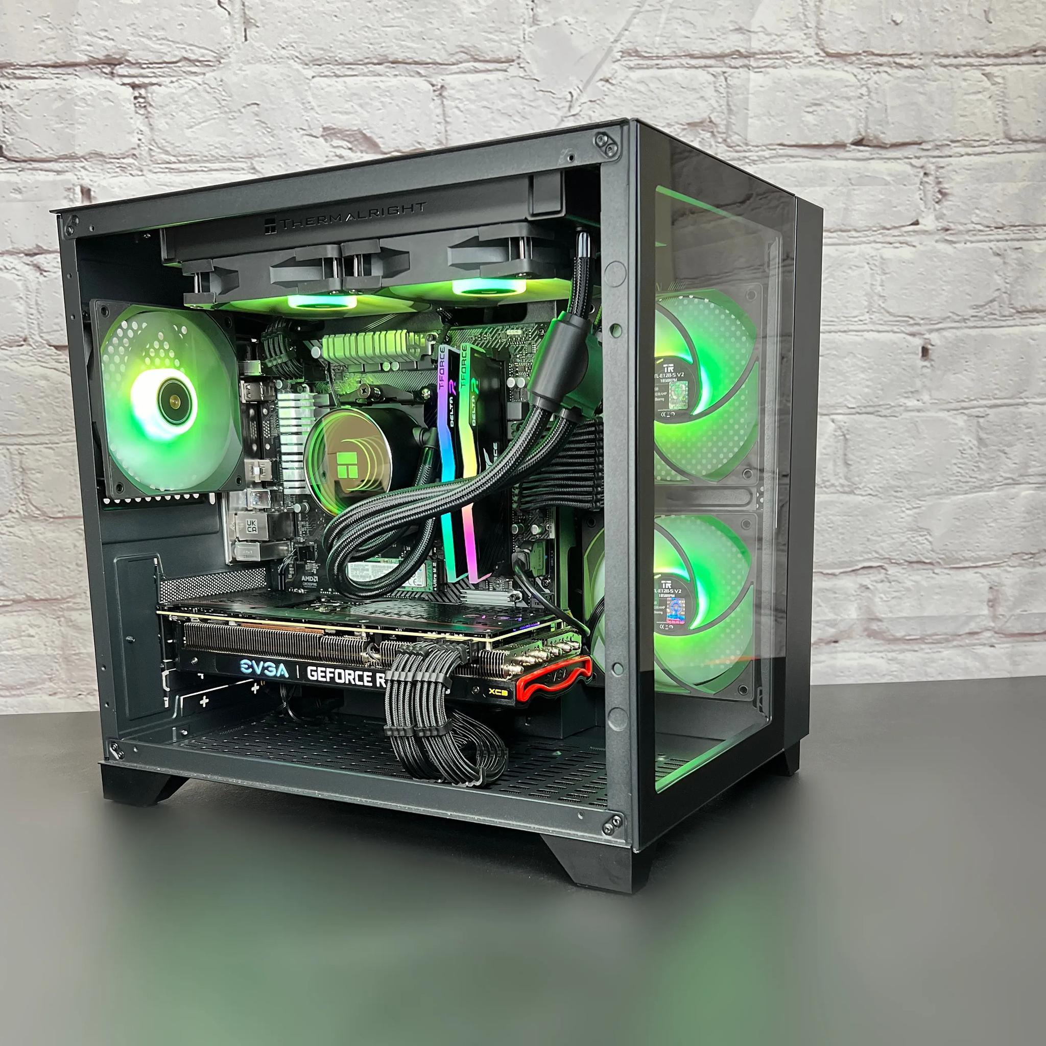 Ryzen 7 5700X RTX 3080 16GB RAM 1TB M.2 Wifi Win 11 Gaming PC