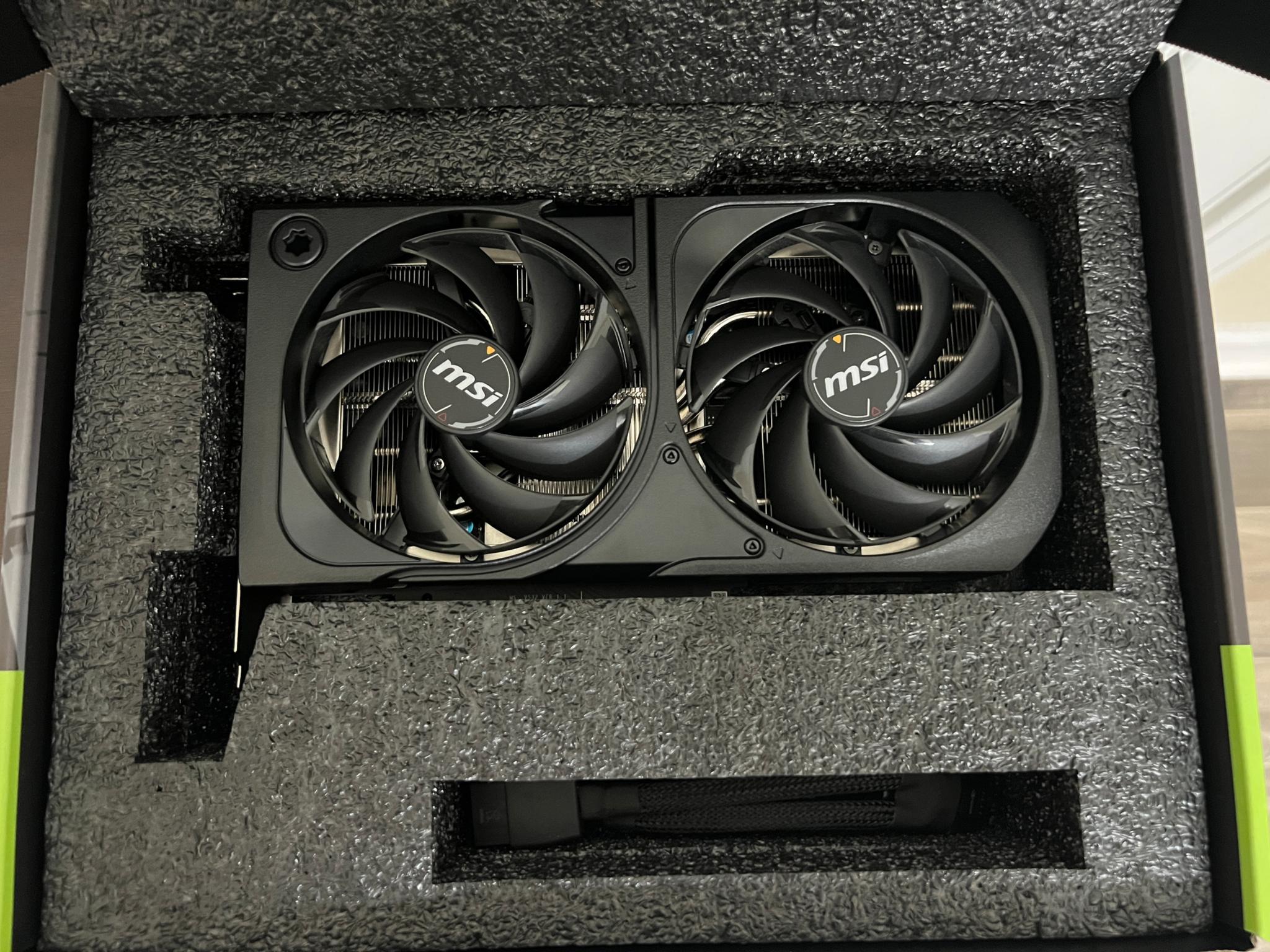 Brand New! MSI RTX 5070 2X SHADOW OC