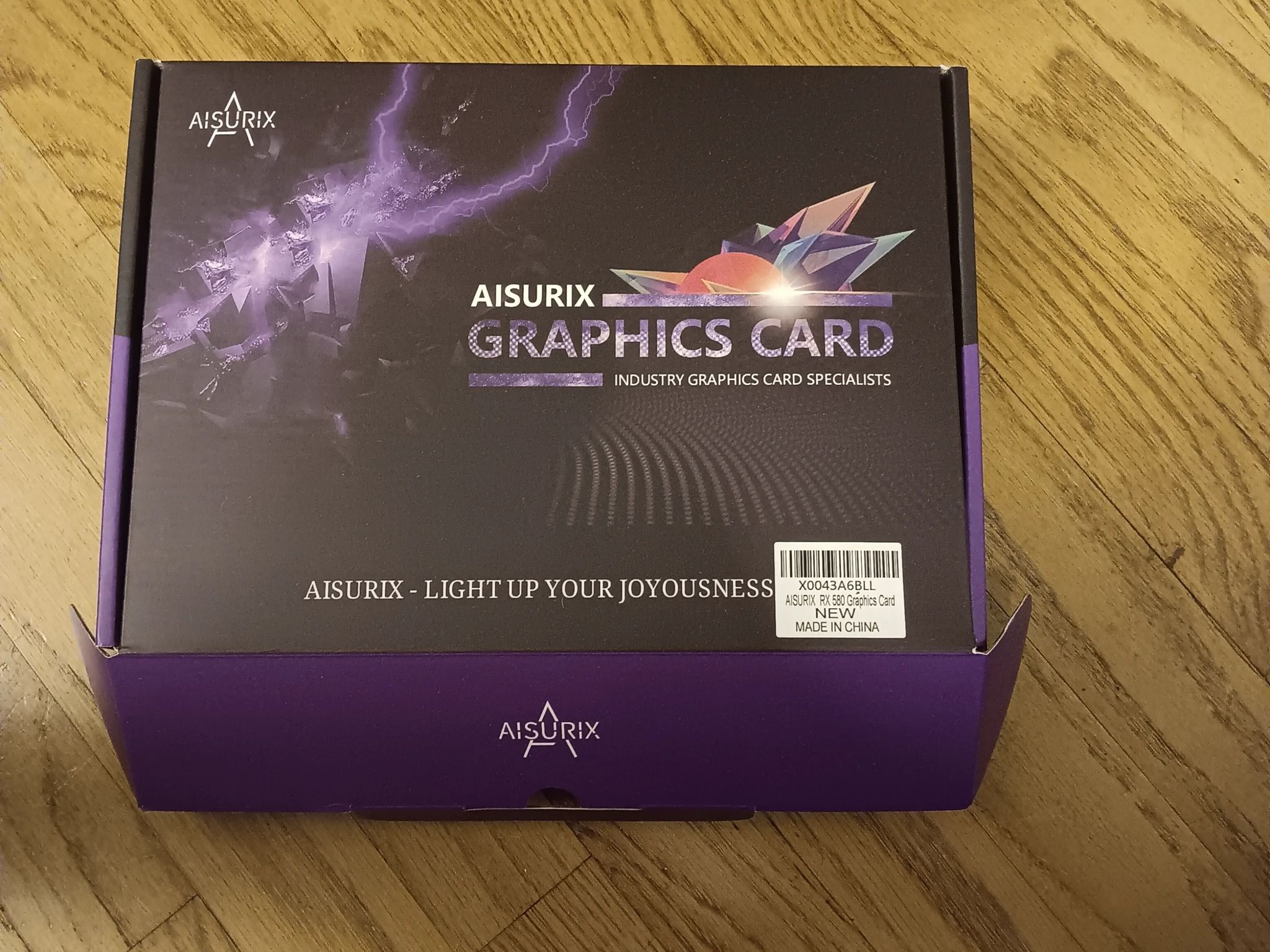AMD Aisurix RX 580 8gb Gddr5