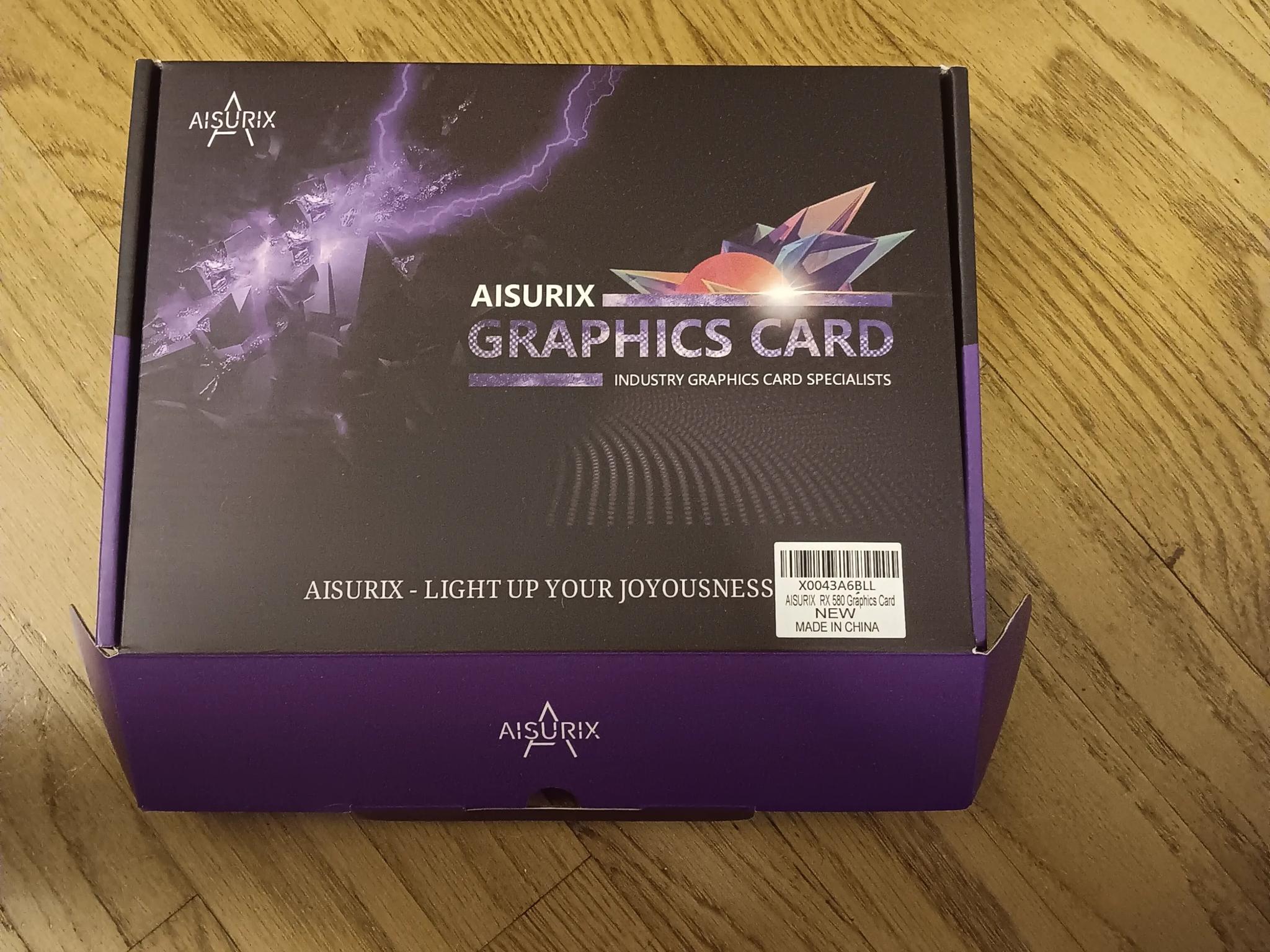 AMD Aisurix RX 580 8gb Gddr5