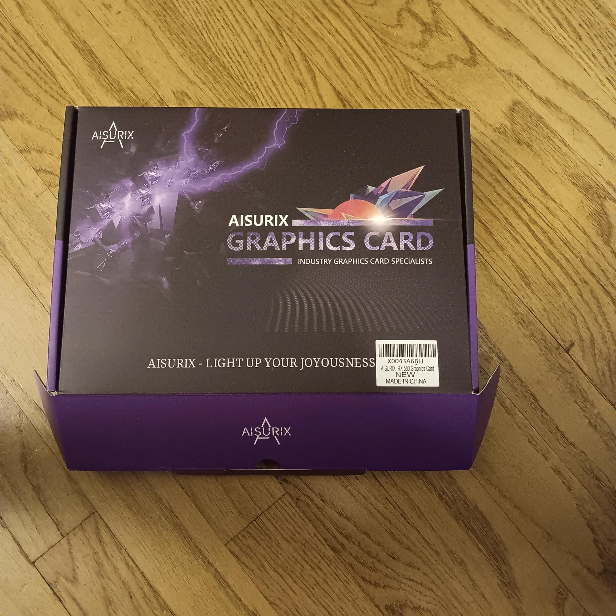 AMD Aisurix RX 580 8gb Gddr5