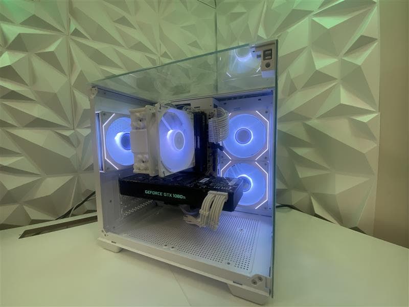 🎅🎅 White Elite Build – Ryzen 5 3600 + GTX 1080 Ti 11GB | 1080p/1440p High FPS Ready