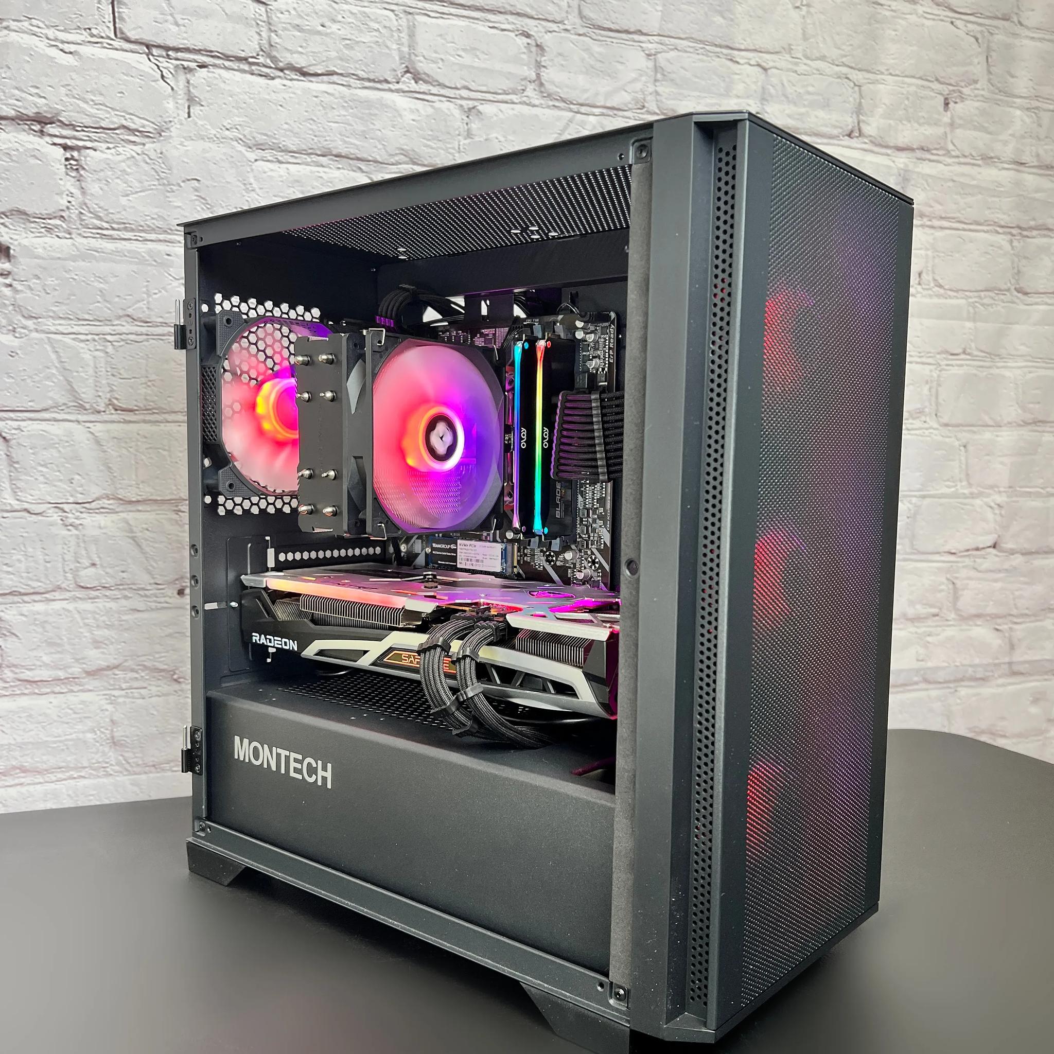 AMD RX 6700 XT Ryzen 5 5600G 16GB RAM 1TB M.2 Wifi/BT Window 11 Gaming PC