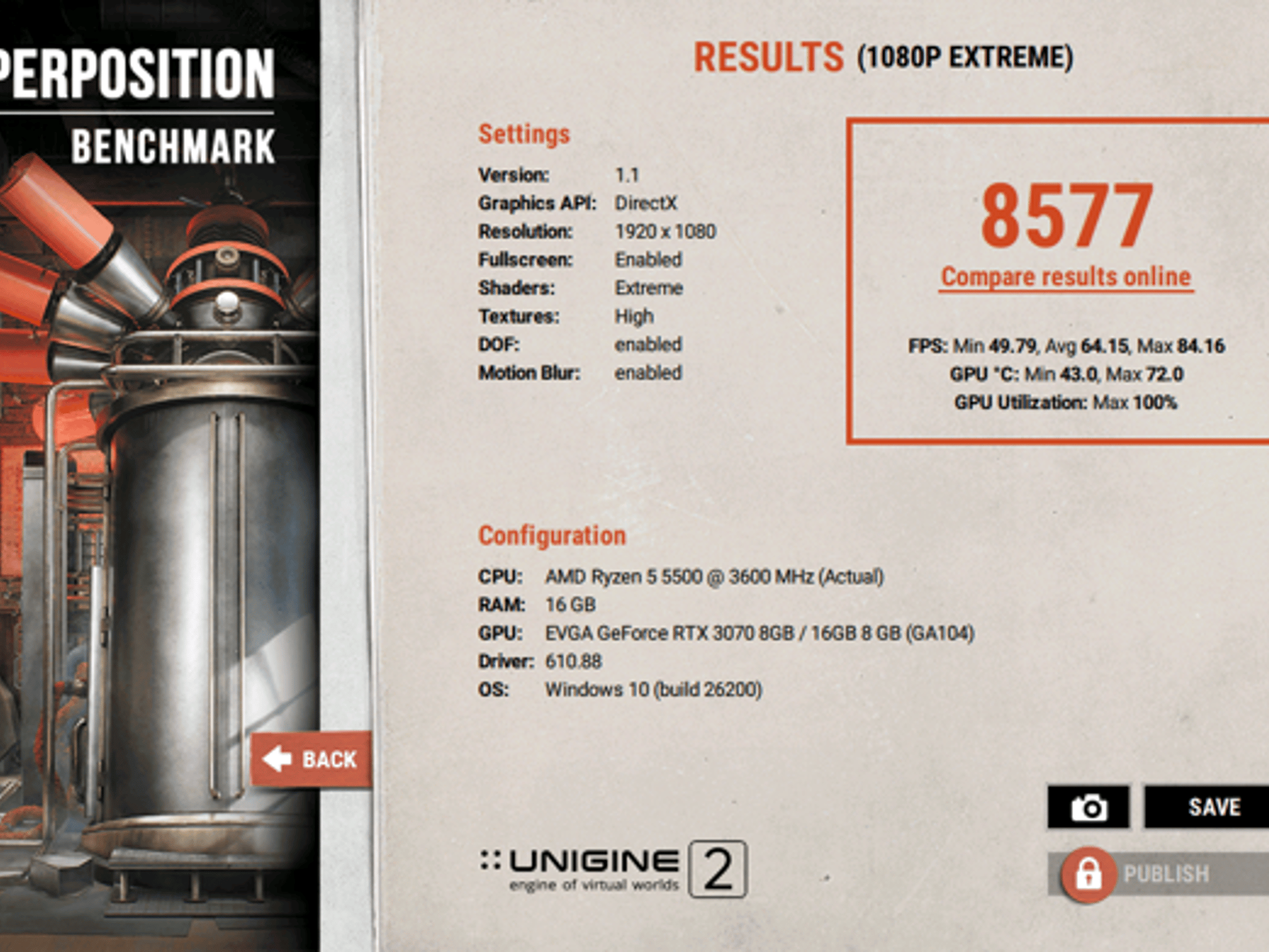 GeForce RTX 3070 White Custom Gaming PC - Ryzen 5 5500