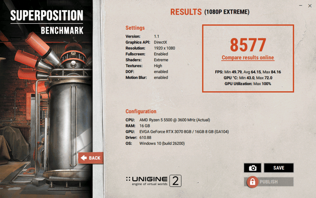 GeForce RTX 3070 White Custom Gaming PC - Ryzen 5 5500