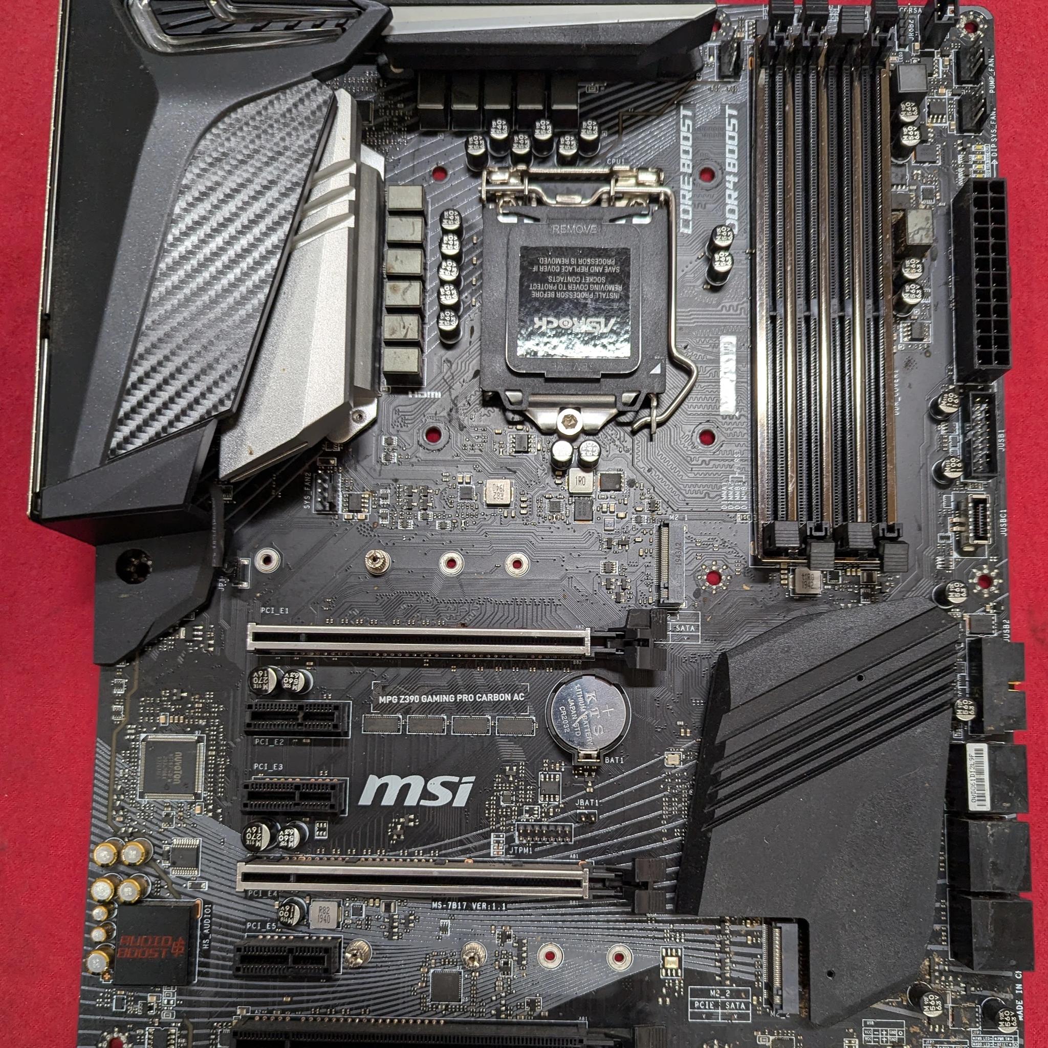 MSI Z390 Gaming Pro Carbon AC