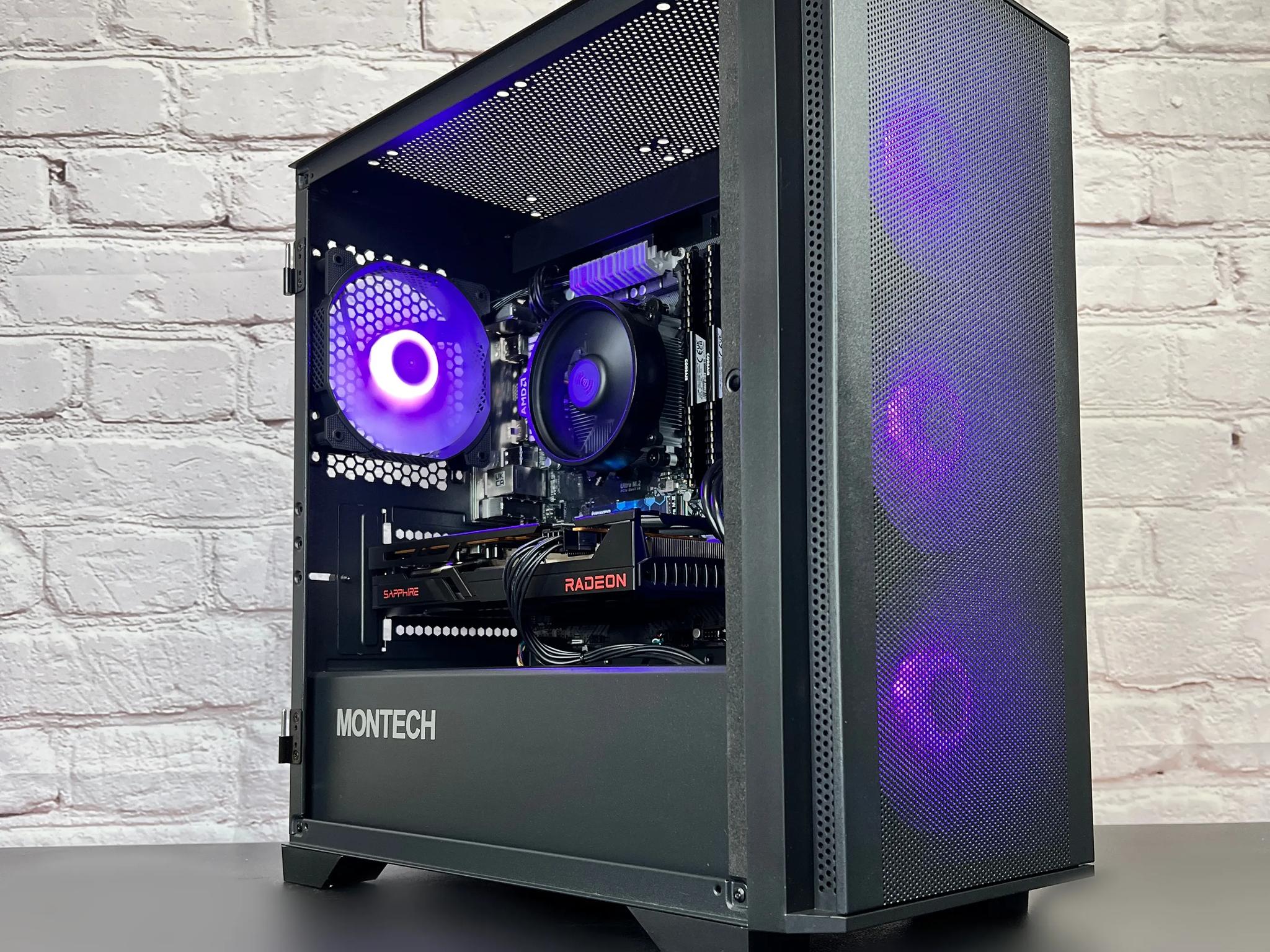 Ryzen 5 3600 RX 6600 XT 16GB RAM 1TB M.2 Wifi/BT Win 10 Gaming PC