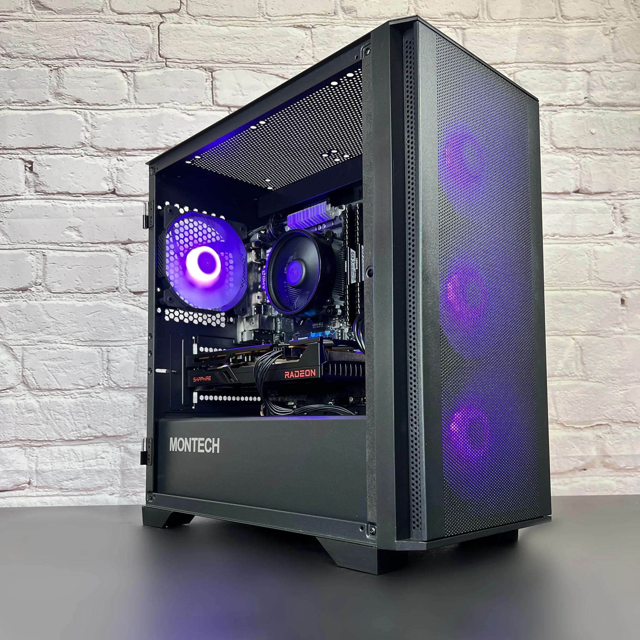 Ryzen 5 3600 RX 6600 XT 16GB RAM 1TB M.2 Wifi/BT Win 10 Gaming PC