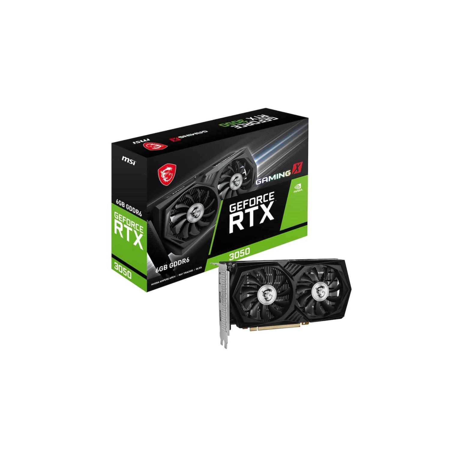 MSI GAMING X GeForce RTX 3050 6GB - Image 1