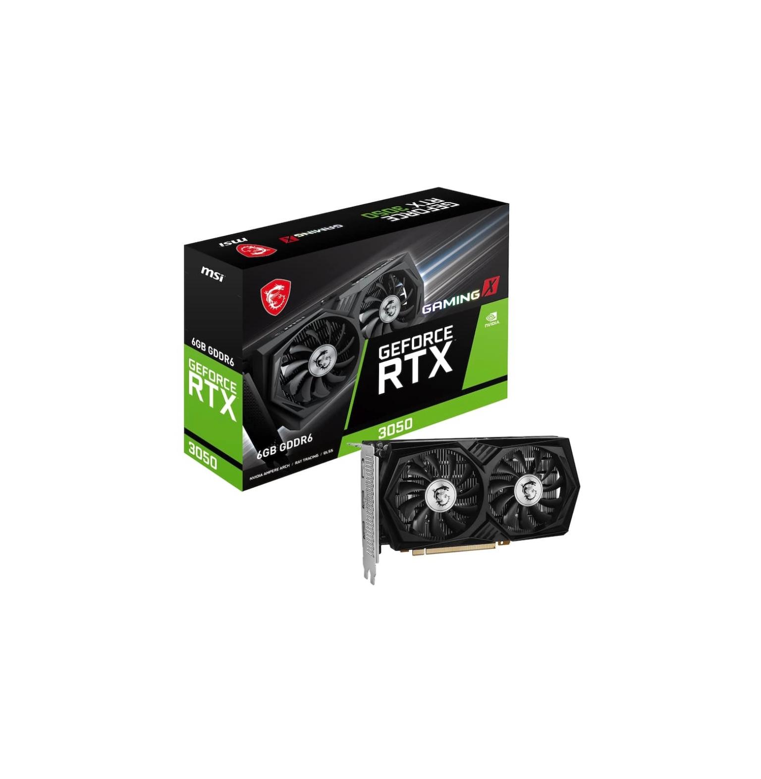 MSI GAMING X GeForce RTX 3050 6GB