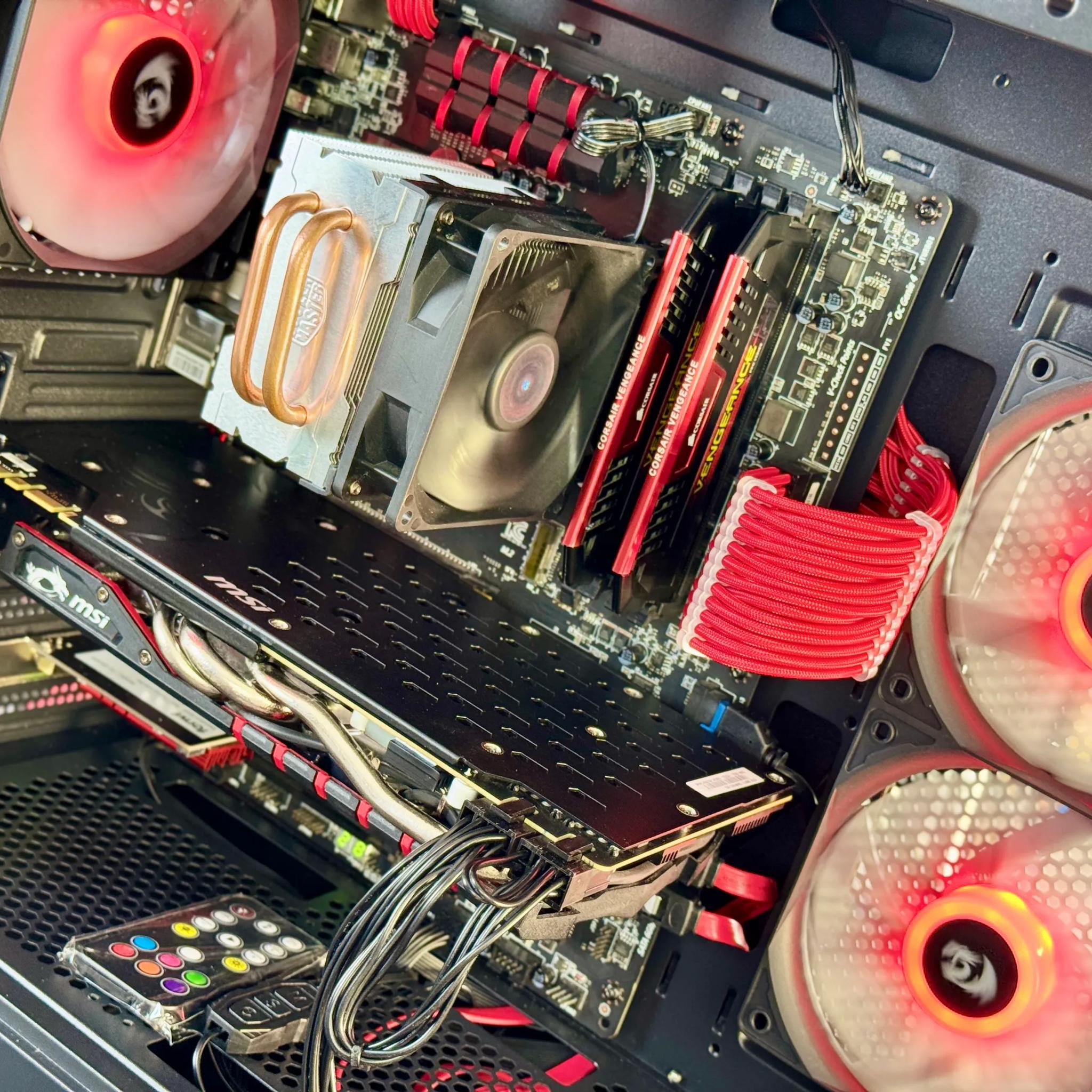 🐲 RED DRAGON - 980Ti Gaming PC 🐉