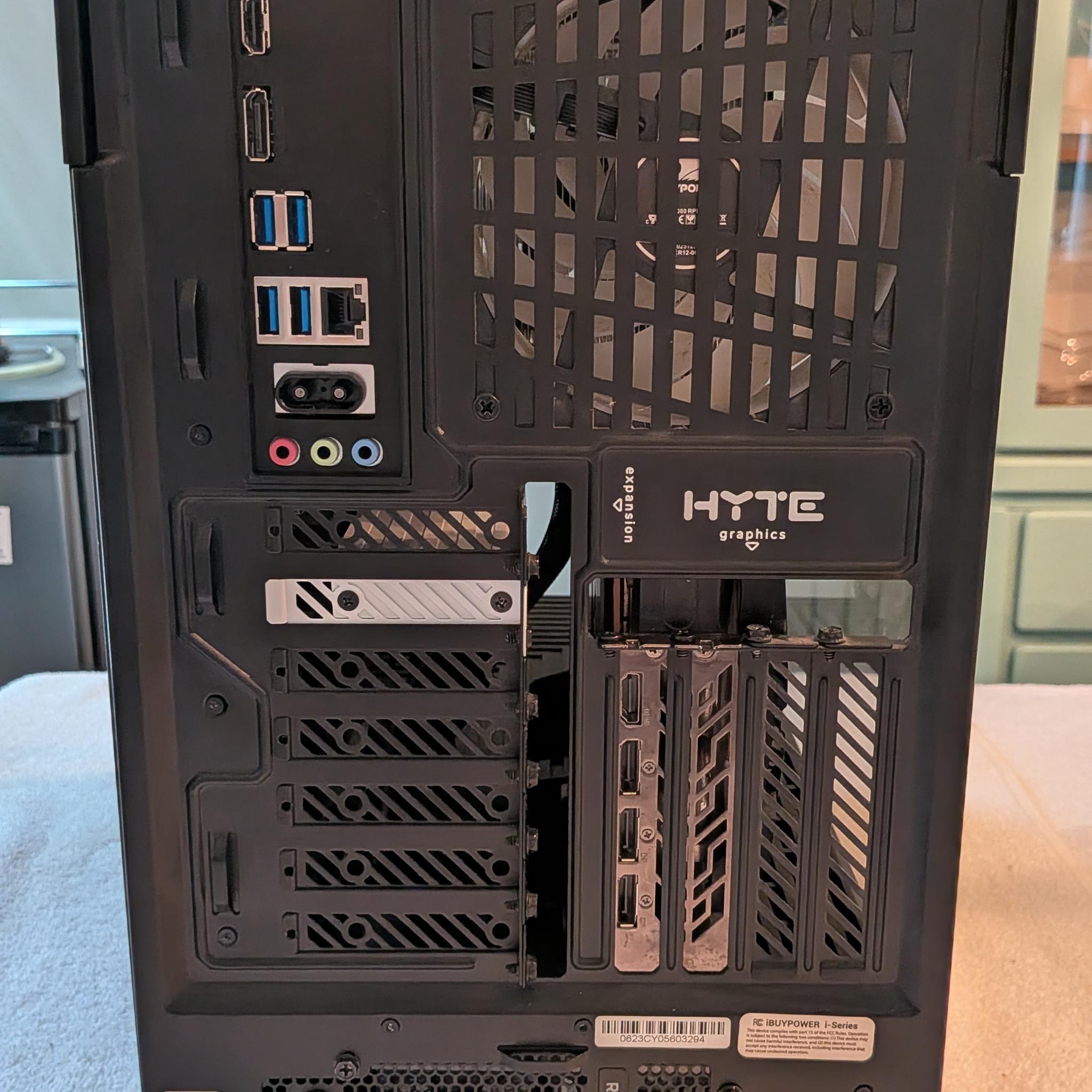 Radeon RX 6800XT Custom Gaming PC with Hyte y40 Case