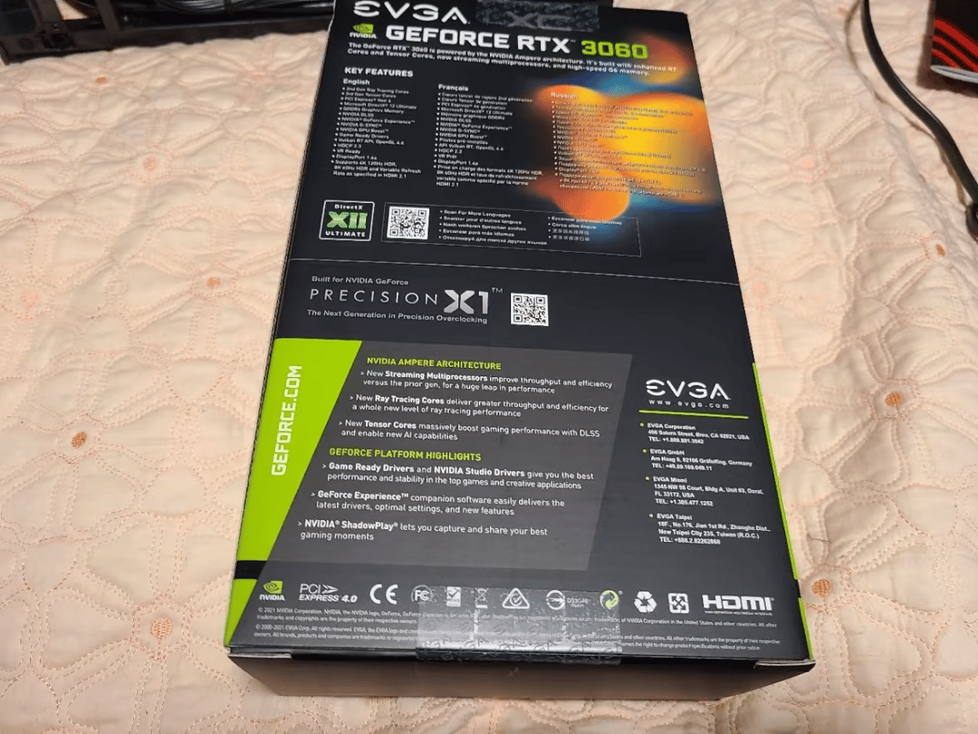 EVGA RTX 3060 XC
