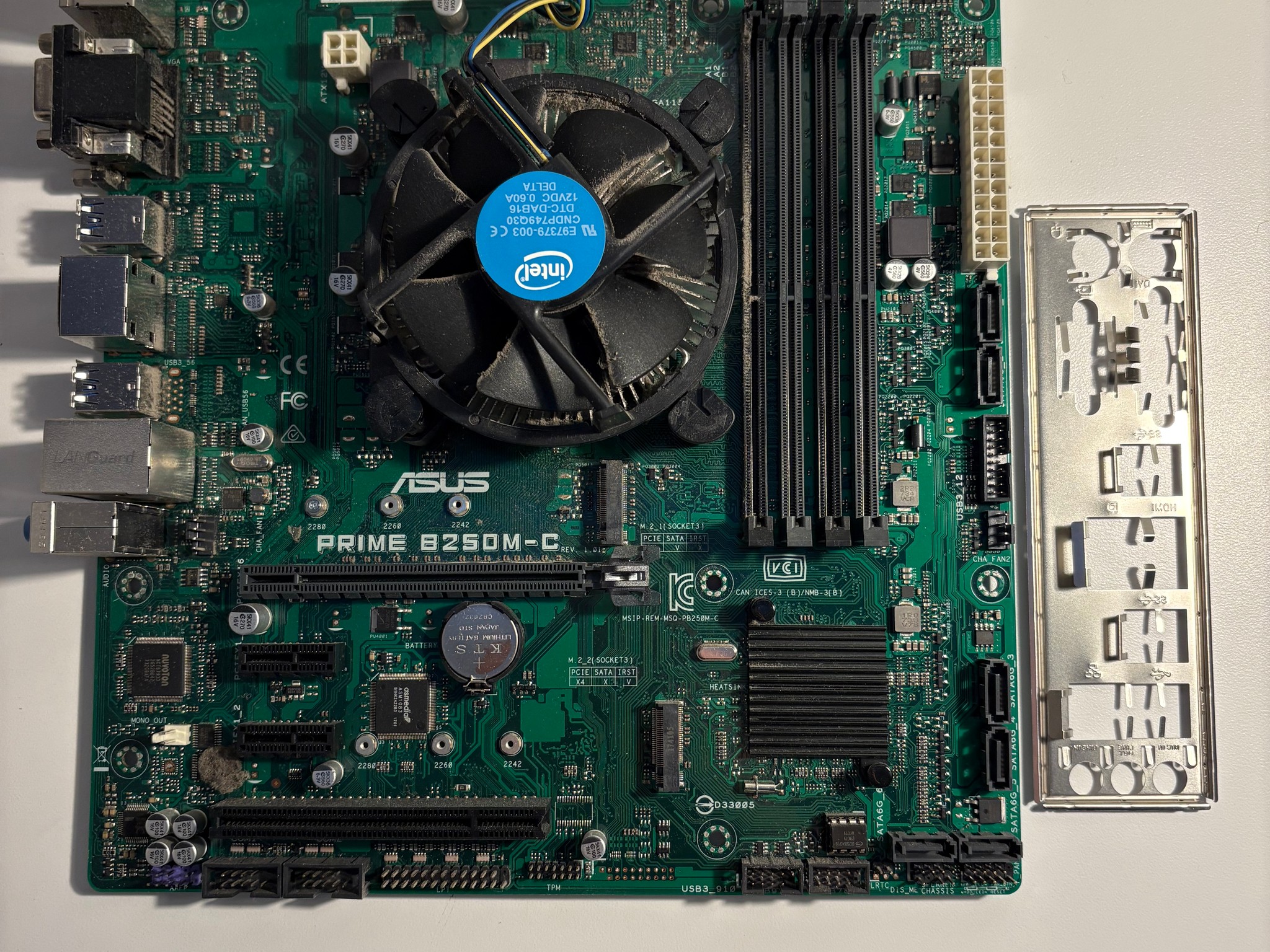 B250 Motherboard + i5 7400 Combo
