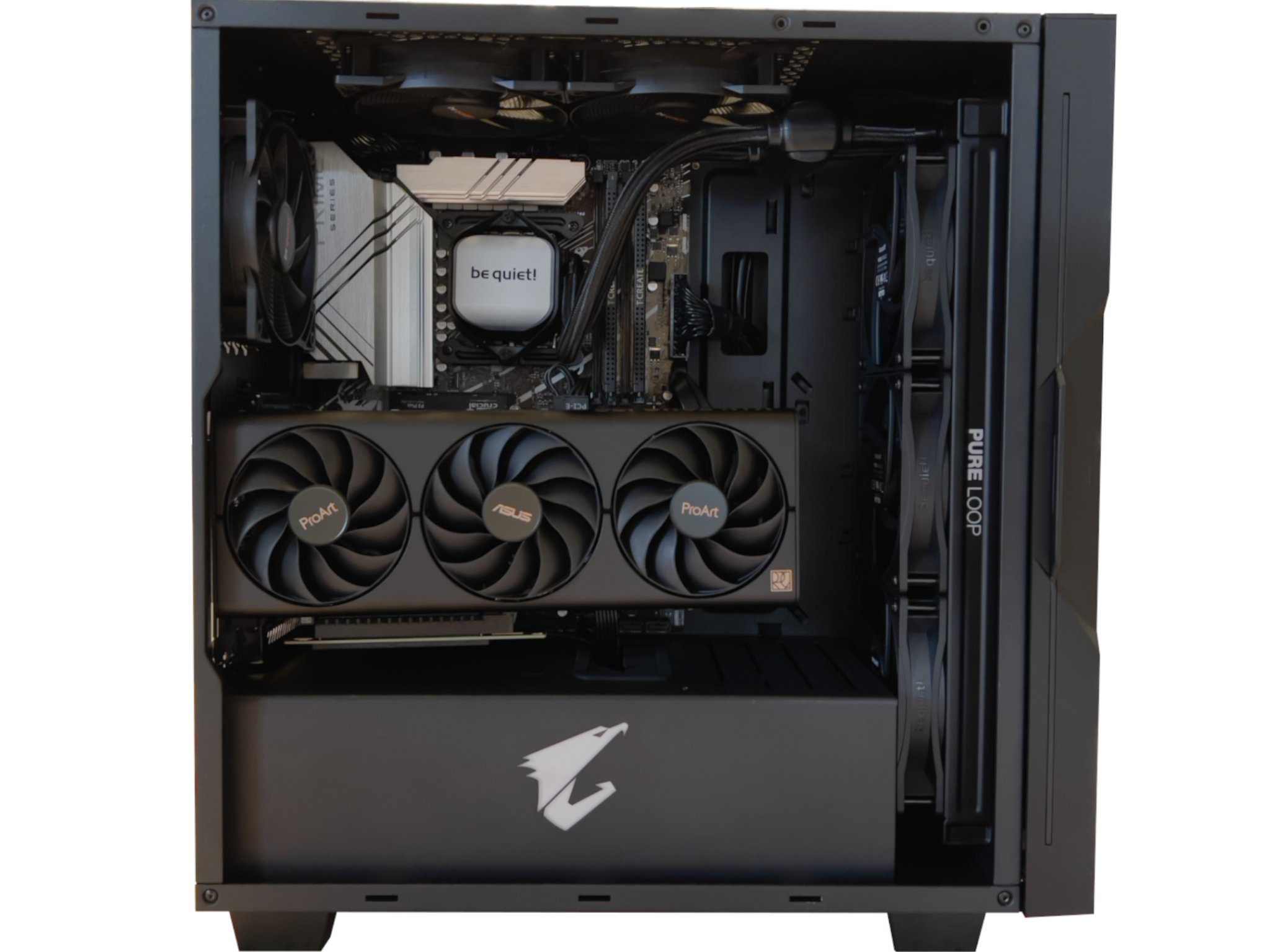 Minimalist Gaming/Workstation Pc | intel i7-12700KF | RTX 4060 OC | 1TB Storage | 32GB Ram