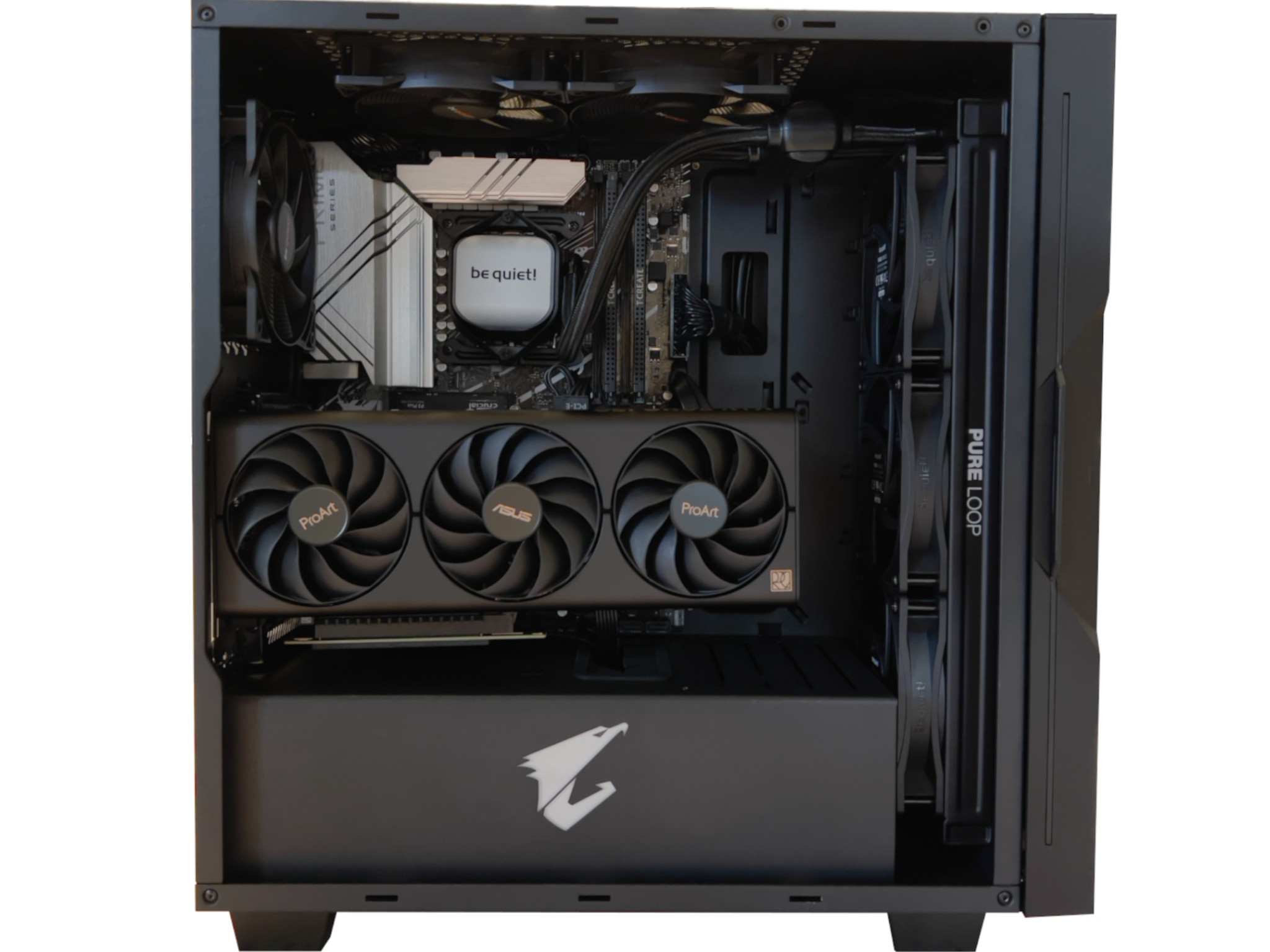 Minimalist Gaming/Workstation Pc | intel i7-12700KF | RTX 4060 OC | 1TB Storage | 32GB Ram