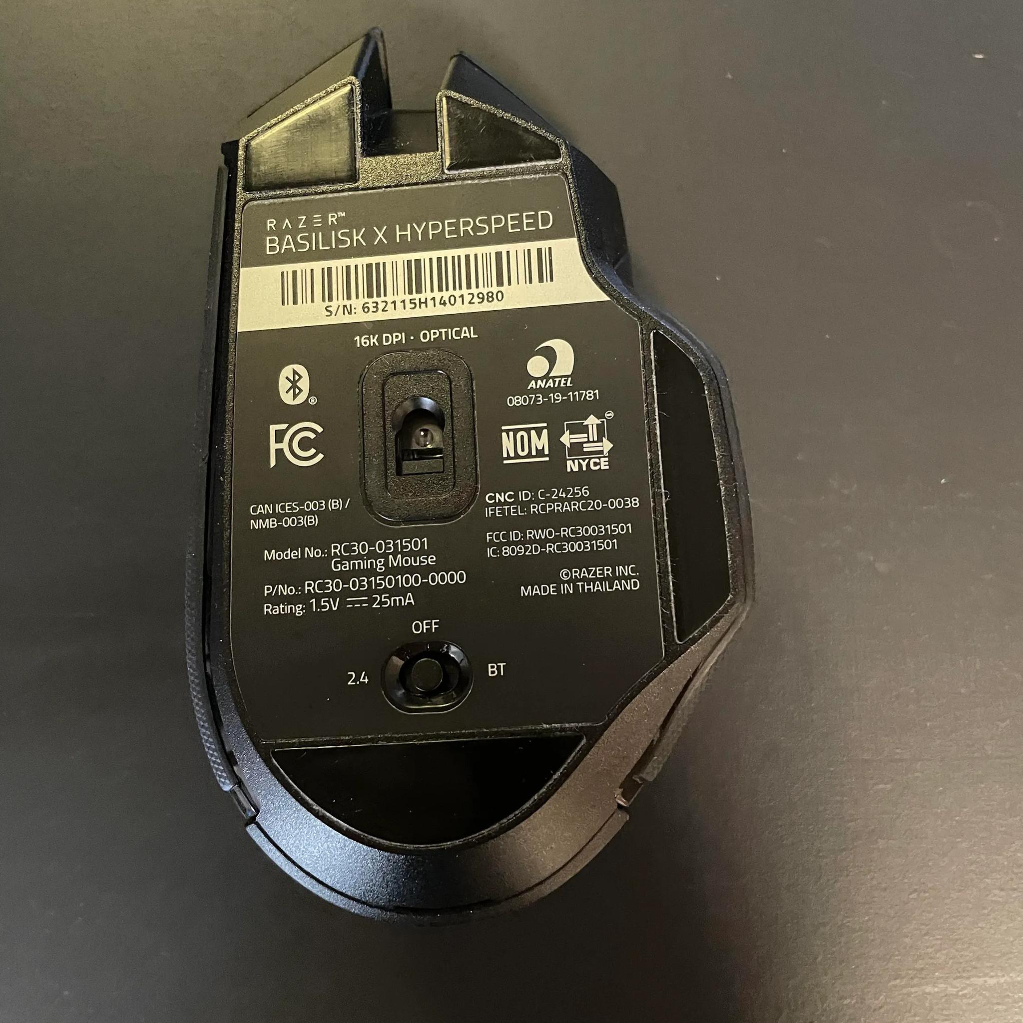 Razer Basilisk X Hyperspeed (Wireless)