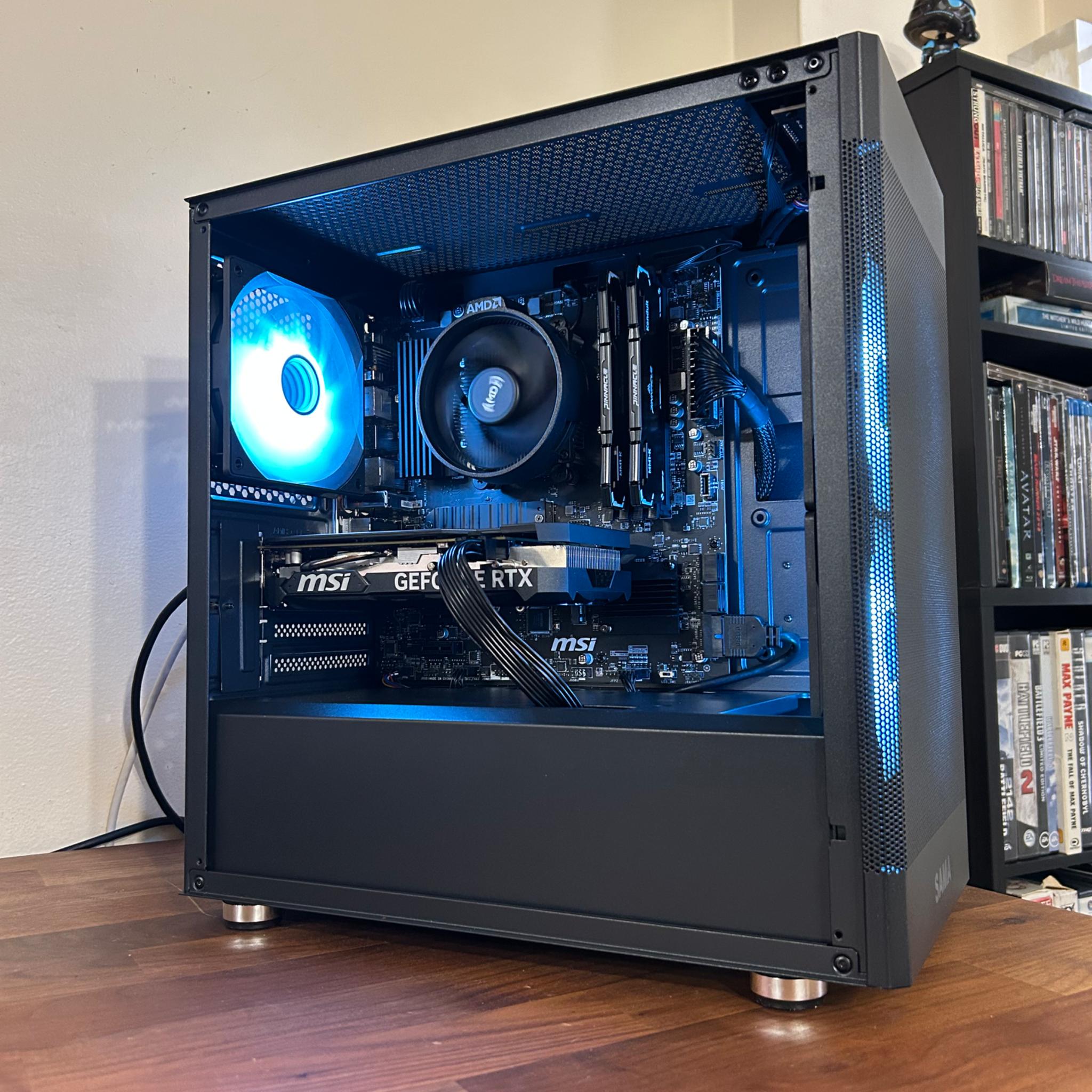 RTX 4060 | Ryzen 5 5500 | 1TB SSD | 16GB DDR4 | The Sentry RTX
