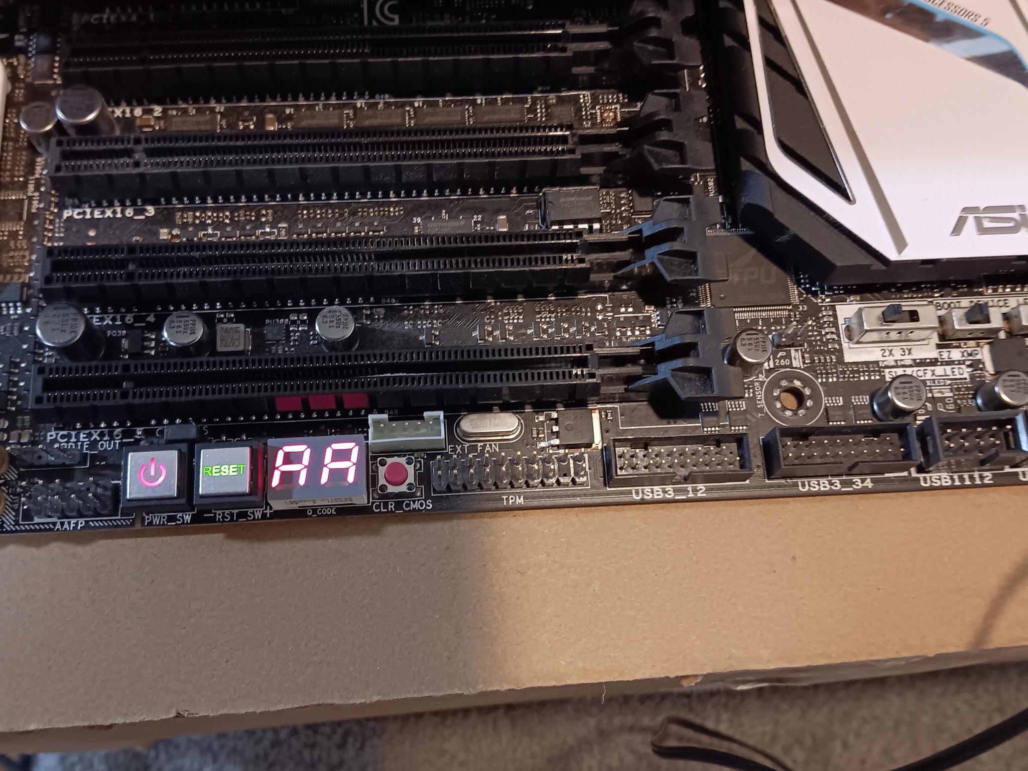 Asus X99-Deluxe MB, TWO Intel CPUs, 32GB DDR4 RAM, I/O Shield