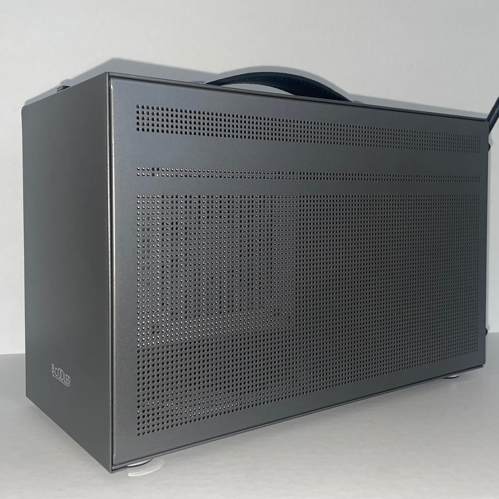 i5-12400 + RX 5700 XT || LGA 1700 ITX SMALL FORM FACTOR Portable w/ Leather Handle