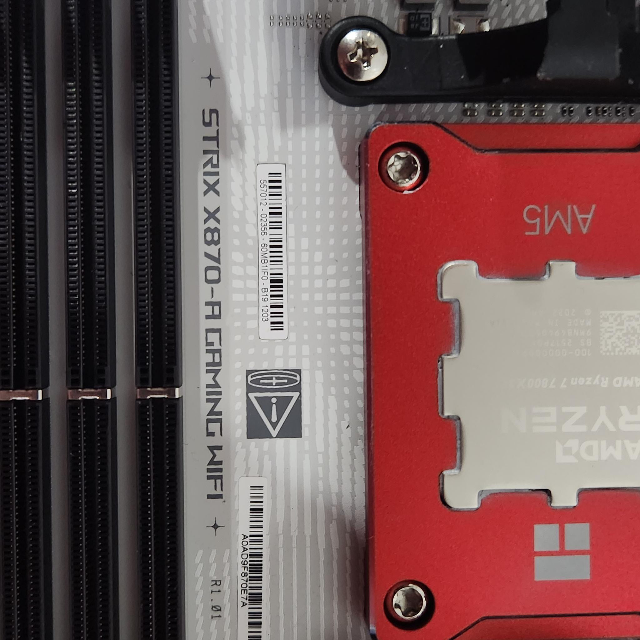 ASUS ROG STRIX X870-A MOTHERBOARD, CPU AND RAM COMBO