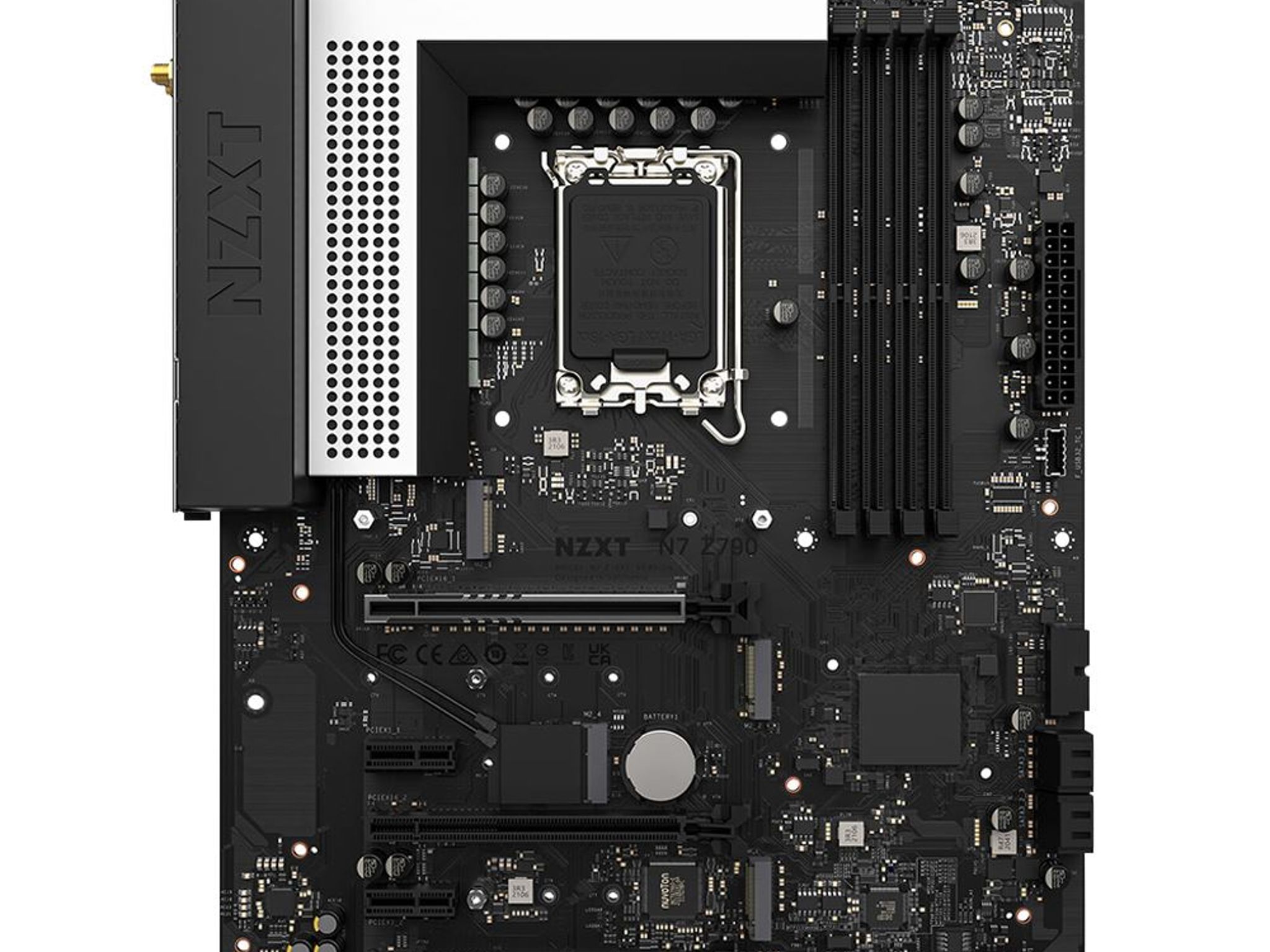 NZXT Z790 N7 DDR5 motherboard (12th/13th/14th Gen Intel CPUs)