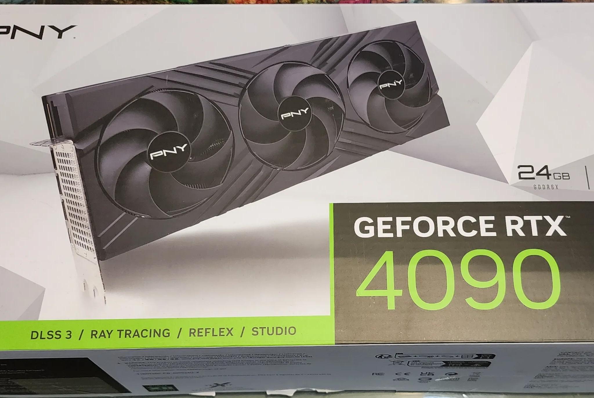 PNY GeForce RTX 4090, Triple Fan, 24GB