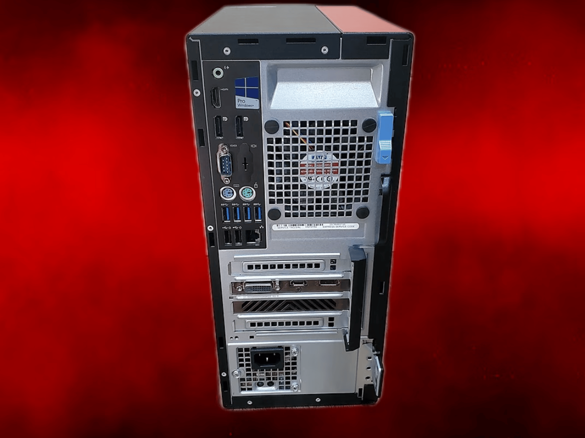CLEARANCE: Gaming PC, GTX 1050 OC Edition w/ I5 6500, 8GB/500GB HDD. Dell OptiPlex 5040 MT (RED)