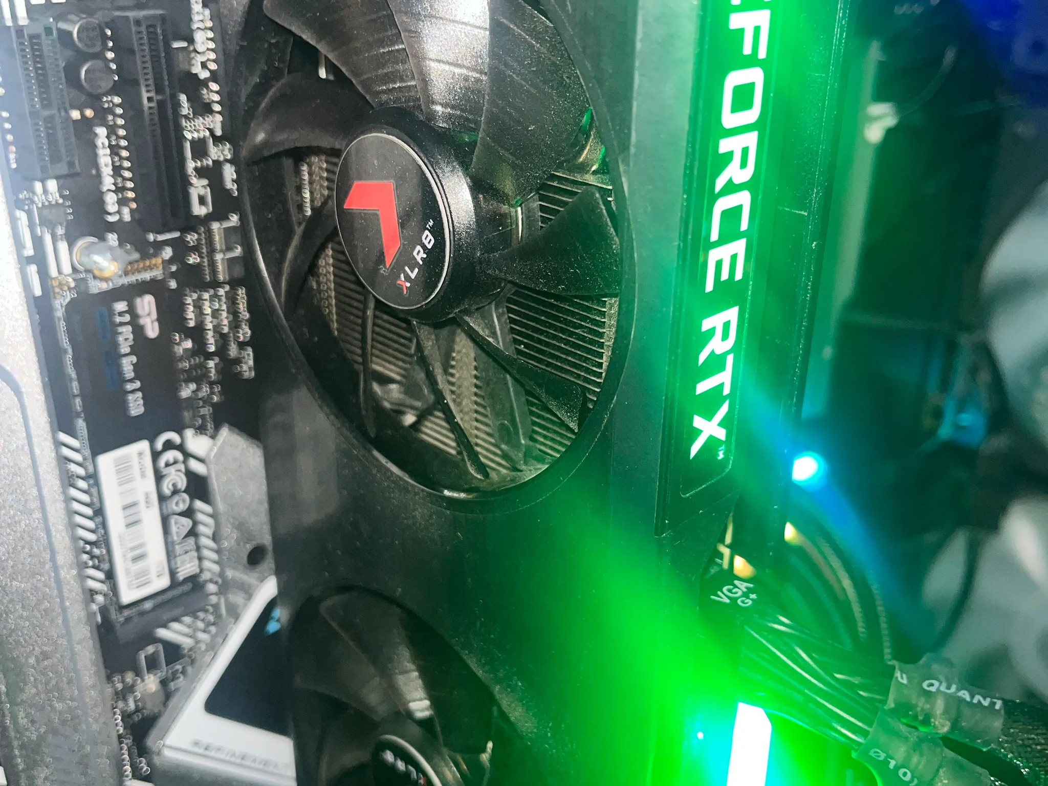 PNY NVIDIA GeForce RTX 3060 XLR8 12GB GDDR6 Graphics Card - Dual Fan | GPU & BOX