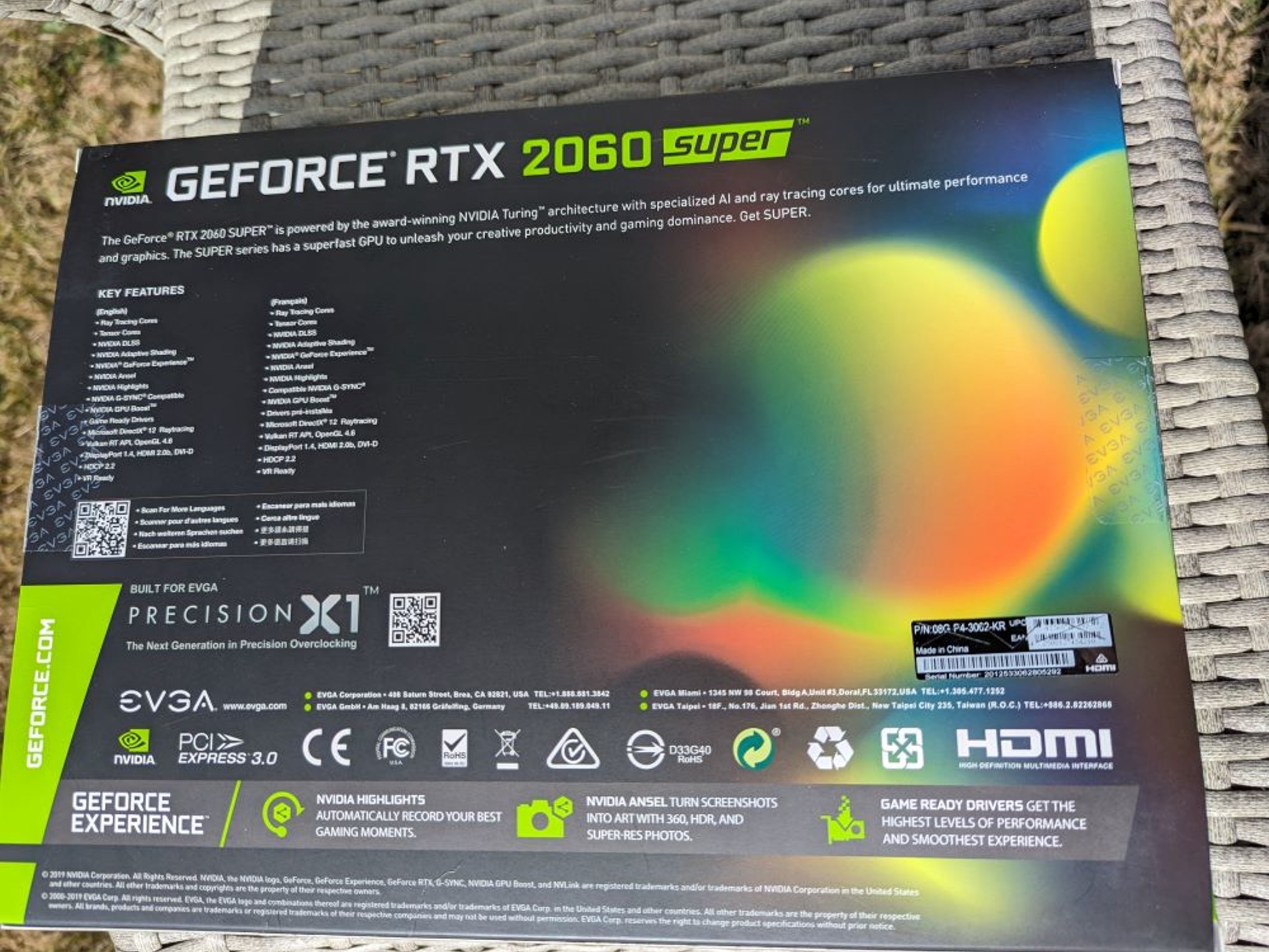 EVGA RTX 2060 Super SC Black 8GB