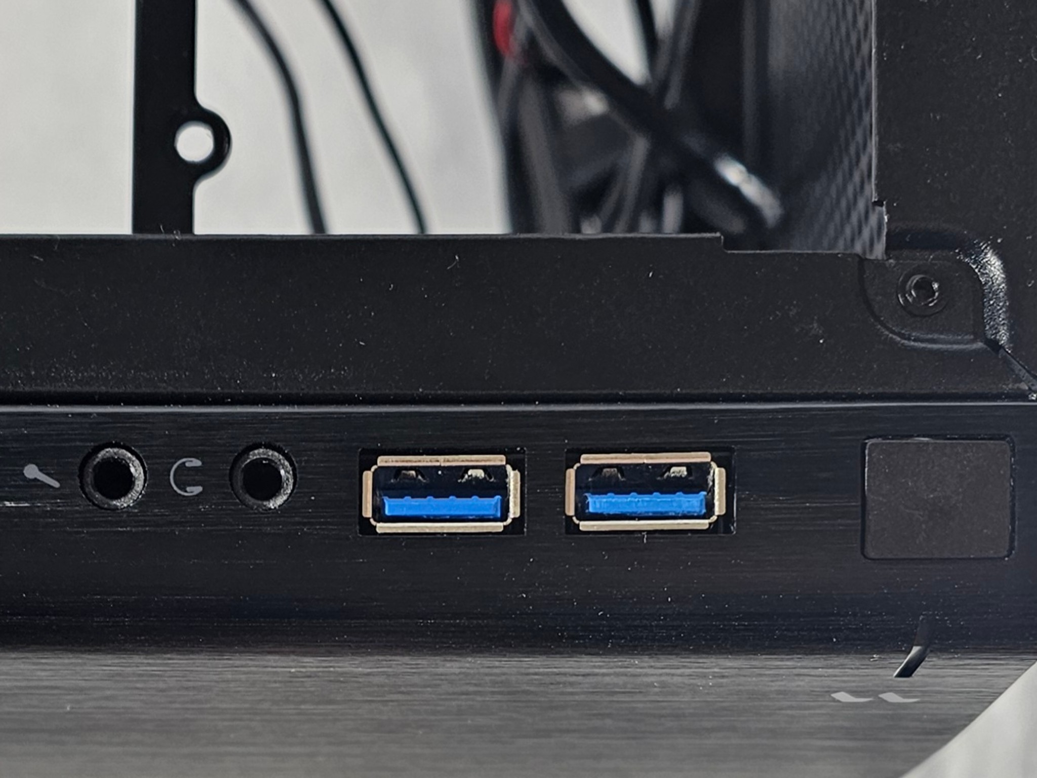 Black ITX PC Case w/ 3 Fans