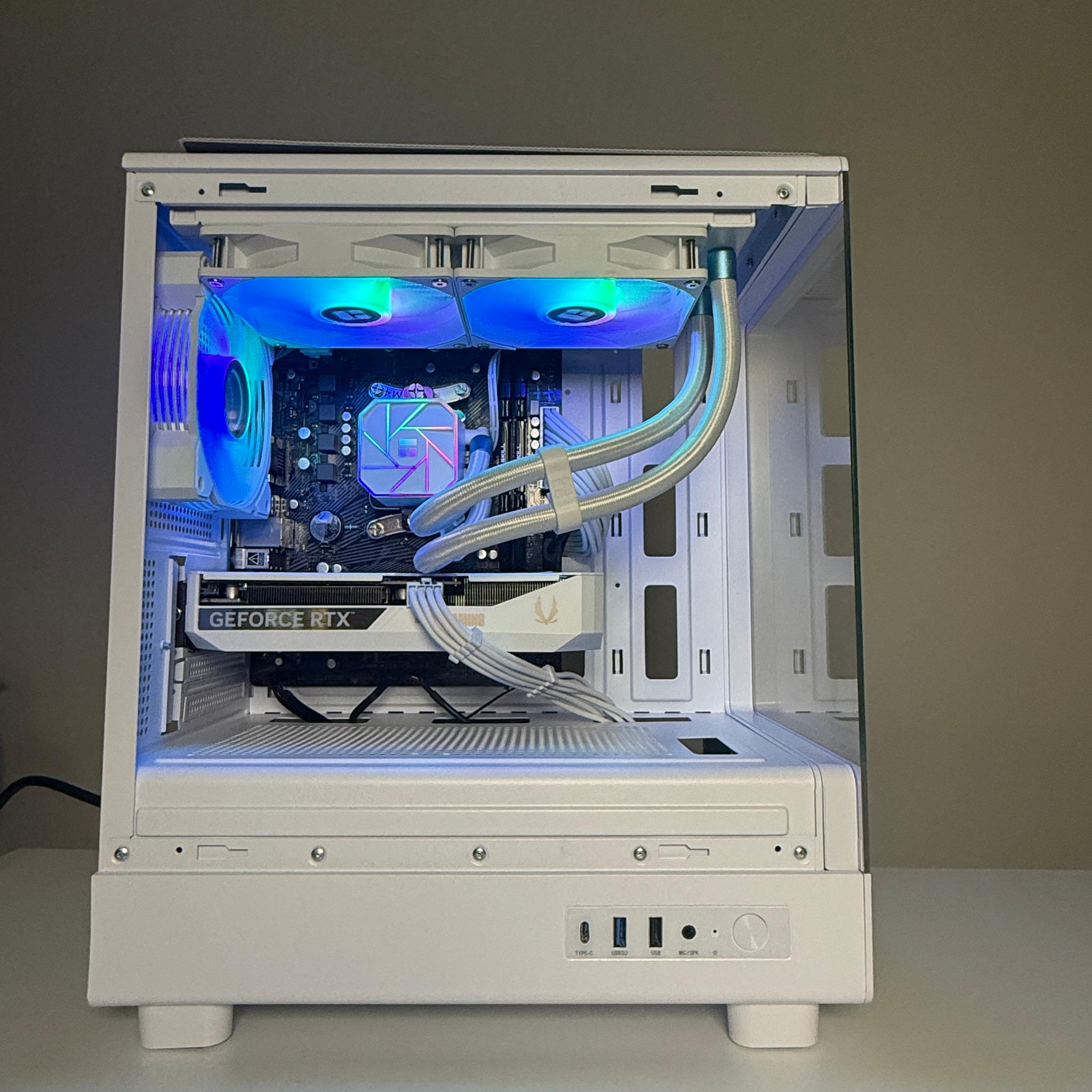 1440p High FPS White🔸RTX 5060 ti 16gb| Ryzen 5 7600x|240mm Aio Water Cooled