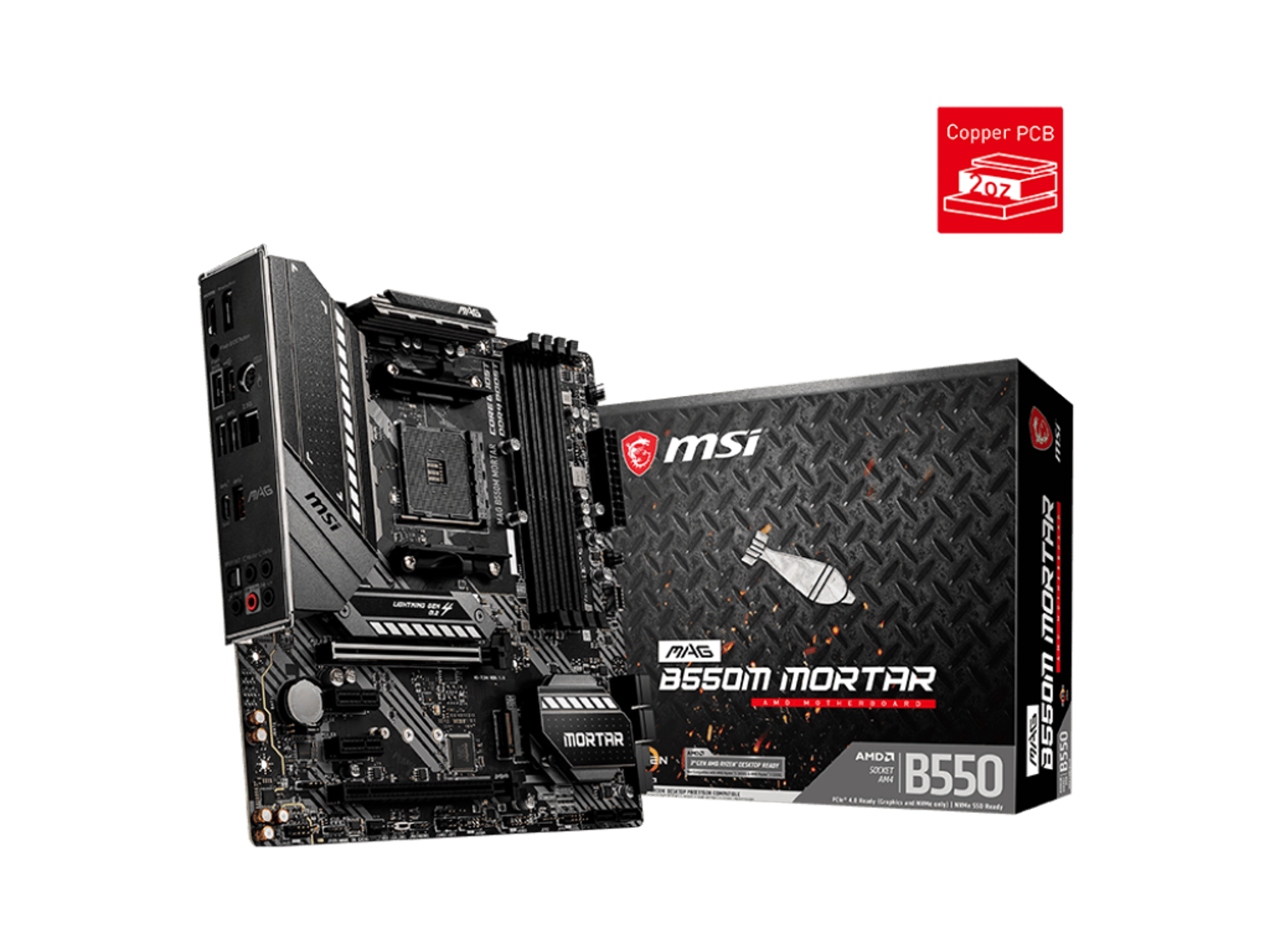 MSI MAG B550M MORTAR - AMD AM4 Motherboard