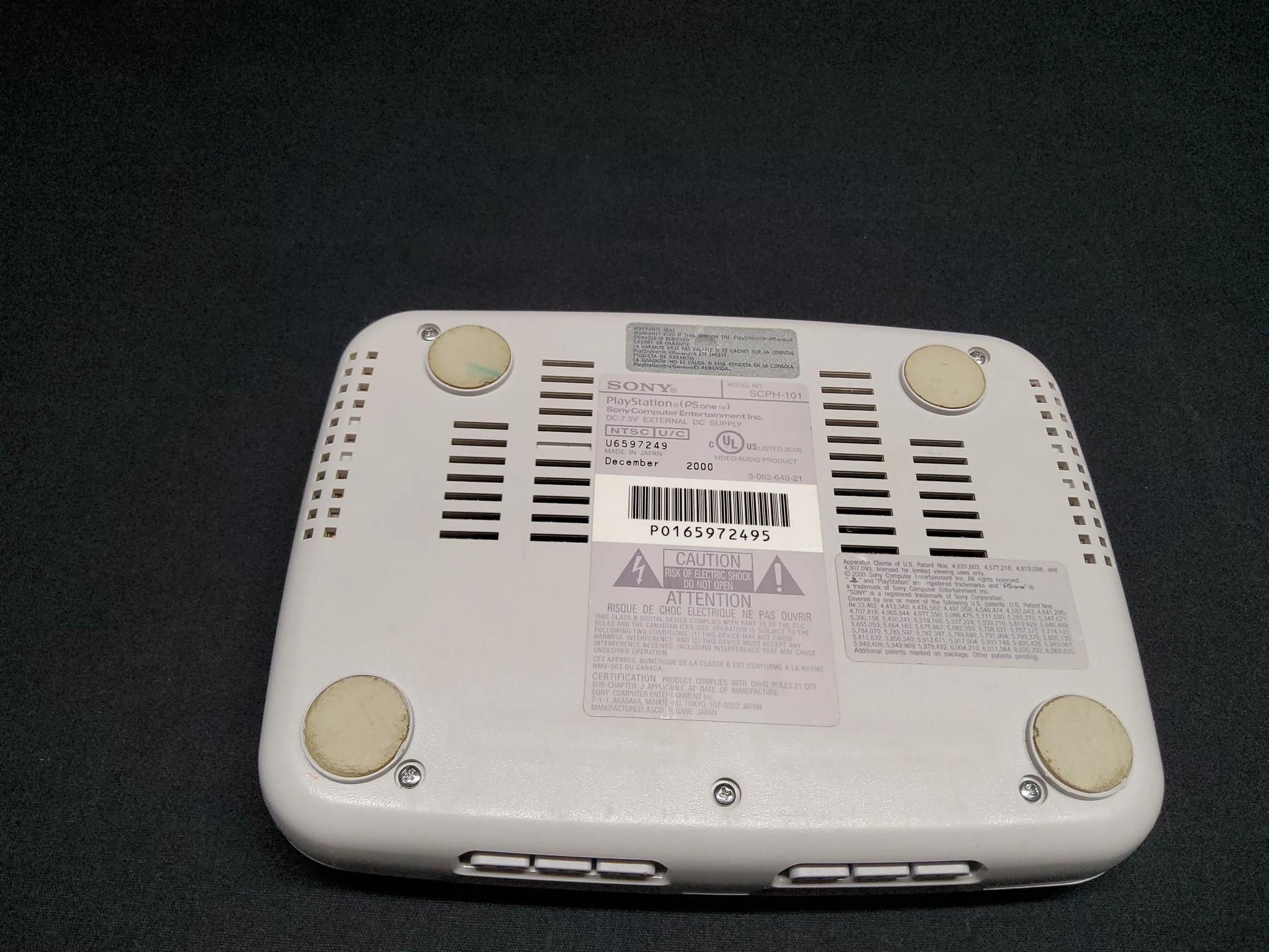PlayStation PSOne Retro Console Dual Shock Controller + Memory Card
