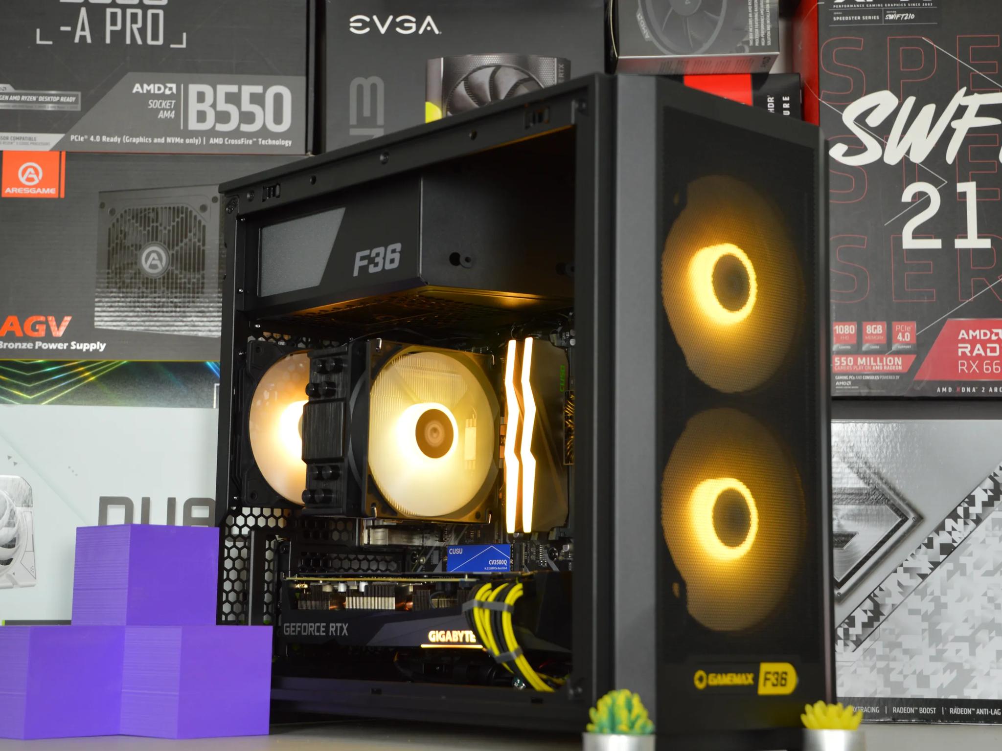☀️☀️| RTX 3070 8GB | RYZEN 5 5600X | 16GB DDR4 RGB RAM | 1TB NVME SSD | Solar Flare 2.0 |