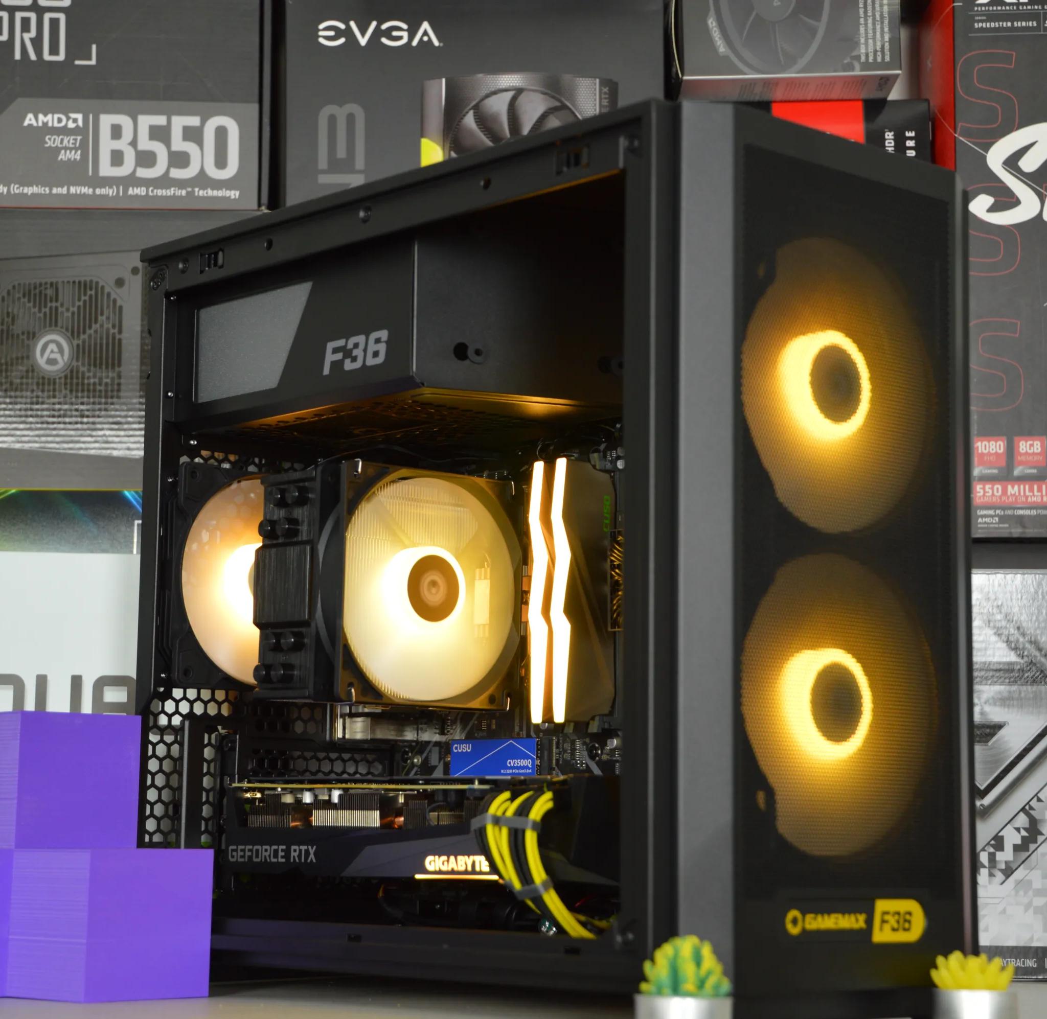 ☀️☀️| RTX 3070 8GB | RYZEN 5 5600X | 16GB DDR4 RGB RAM | 1TB NVME SSD | Solar Flare 2.0 |
