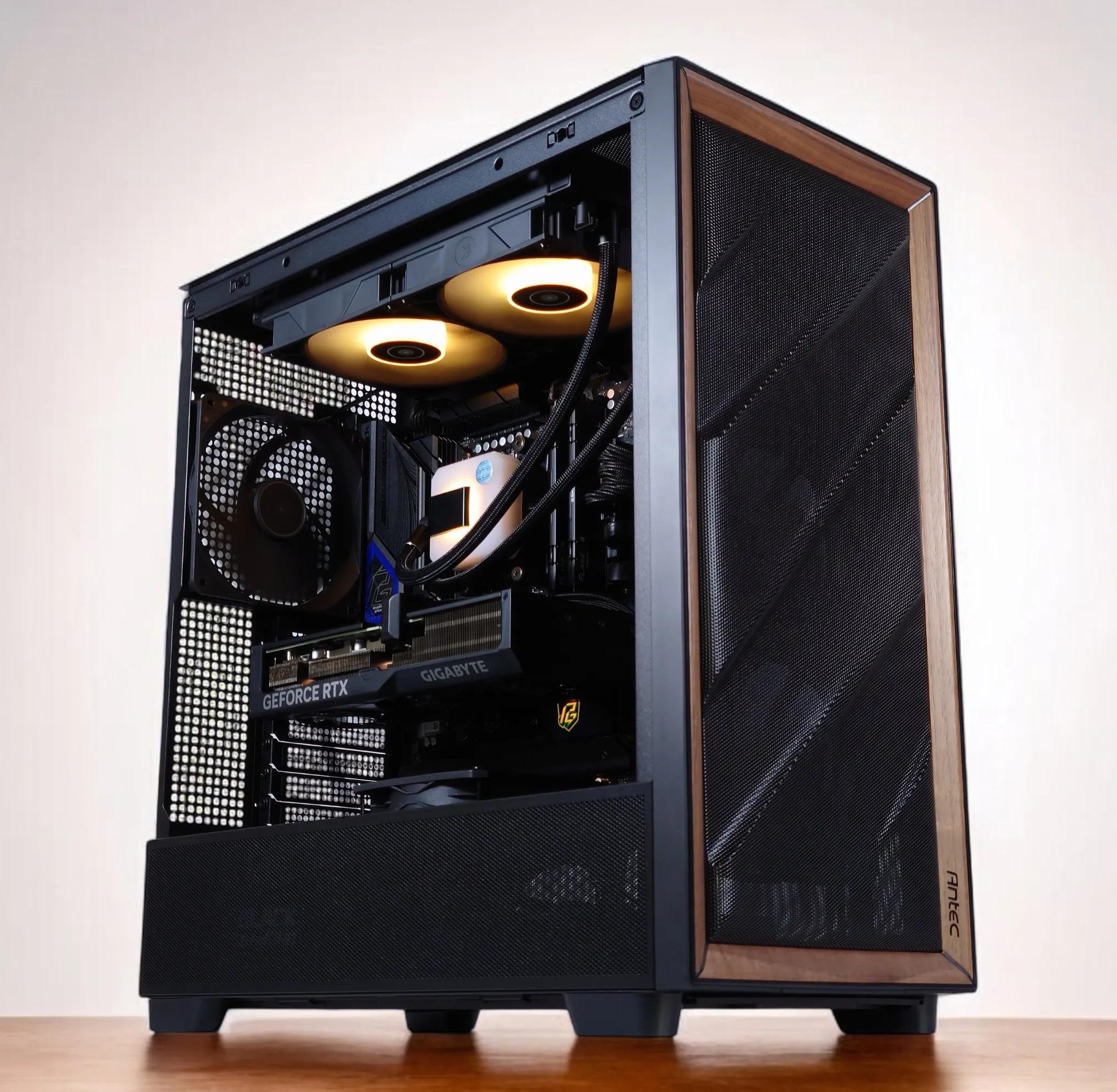 🖤🪵Extreme Gaming PC 🪈 Nvidia RTX 4070 Ti Super 16GB🪈 AMD Ryzen 7 9700X 8-Core 🪈 32GB DDR5 Ram🪈