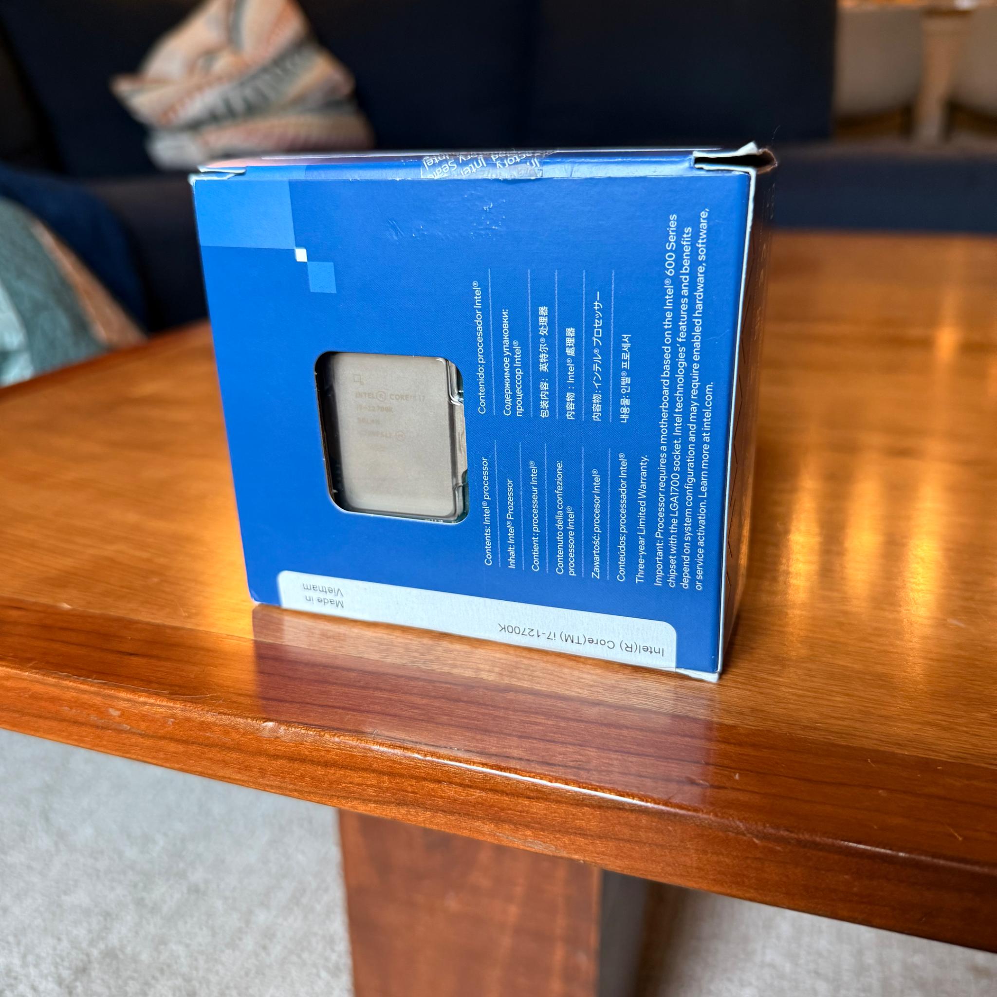 Great Condition I7-12700K