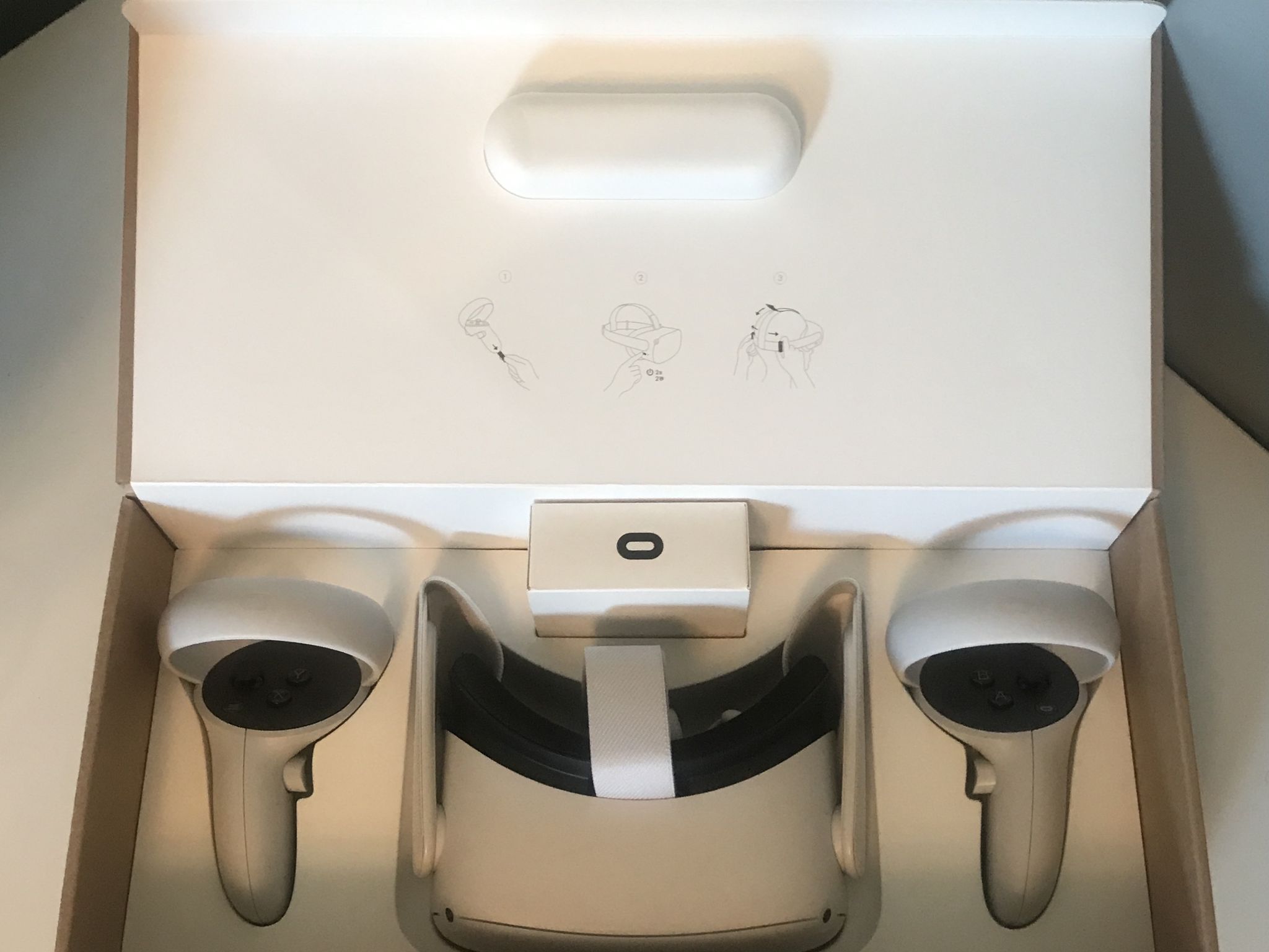 Oculus Quest 2 64GB VR +16ft Link Cable w/ mounting gear for a LIKE wireless experience in steamVR