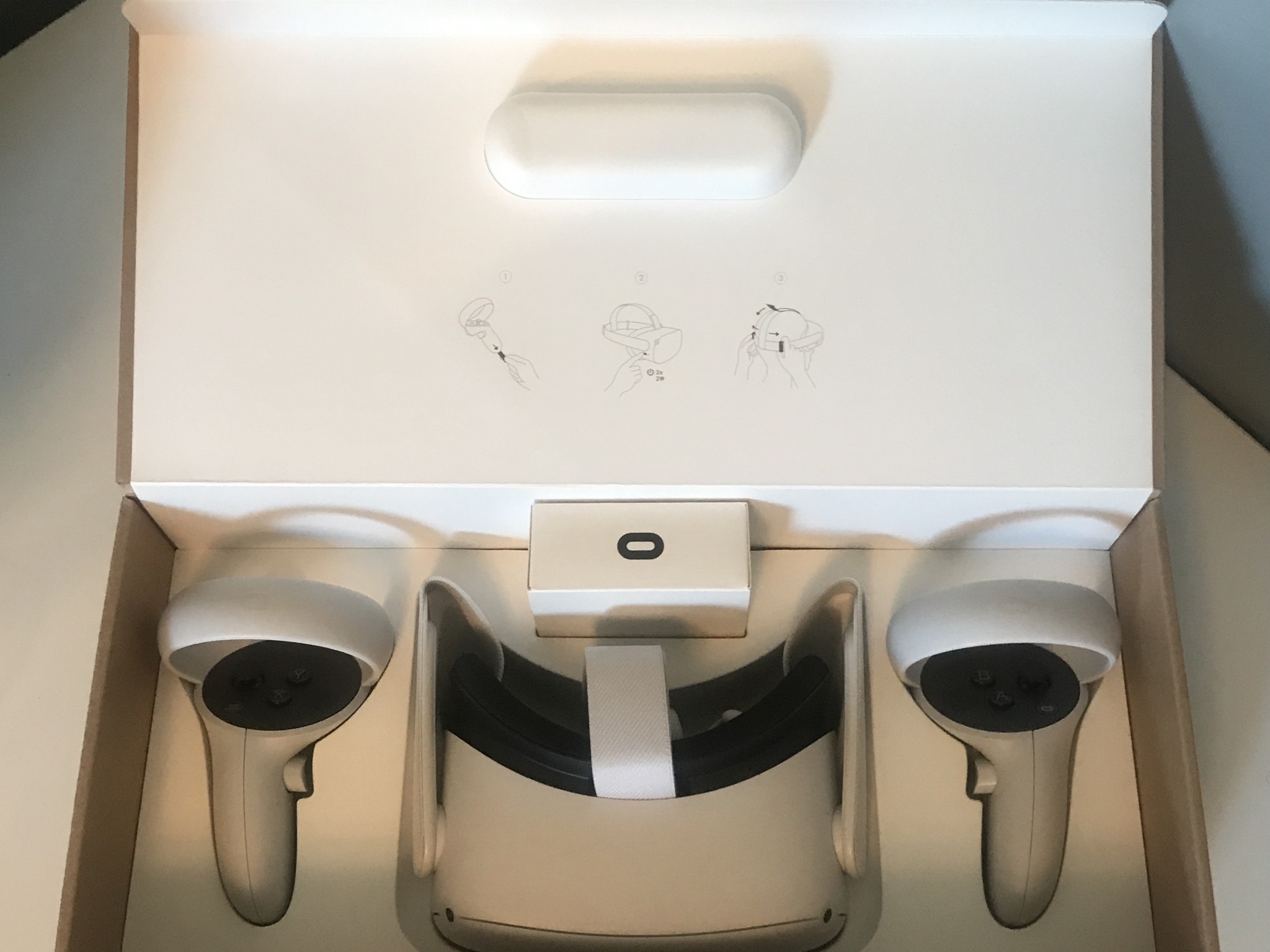 Oculus Quest 2 64GB VR +16ft Link Cable w/ mounting gear for a LIKE wireless experience in steamVR