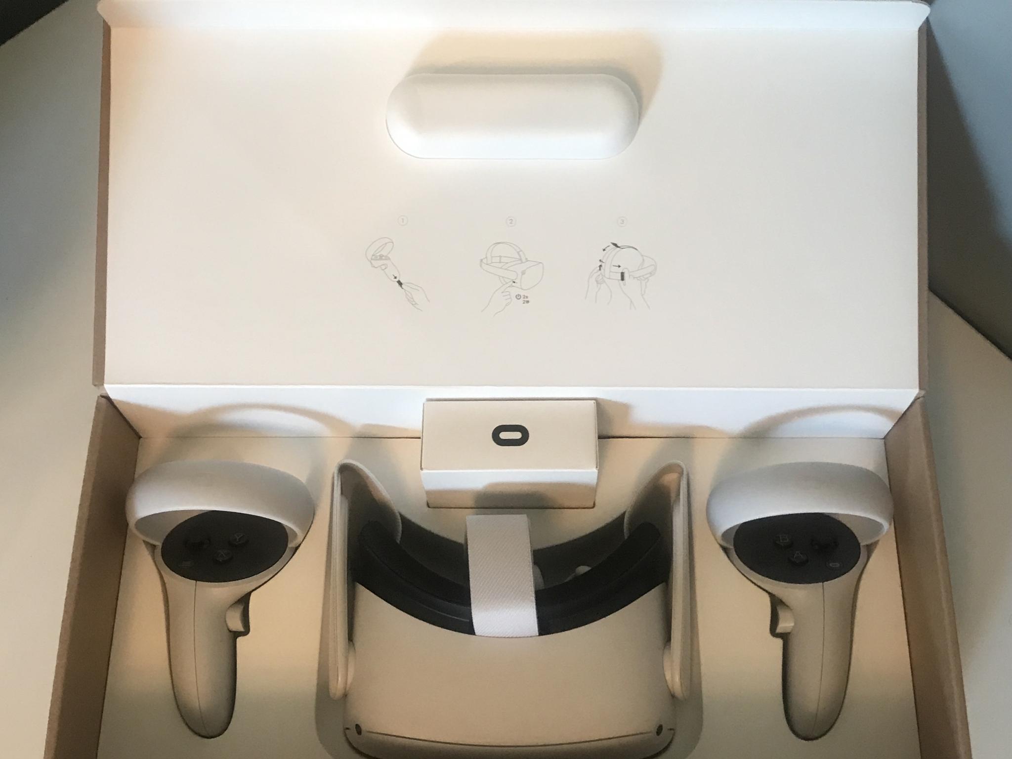 Oculus Quest 2 64GB VR +16ft Link Cable w/ mounting gear for a LIKE wireless experience in steamVR