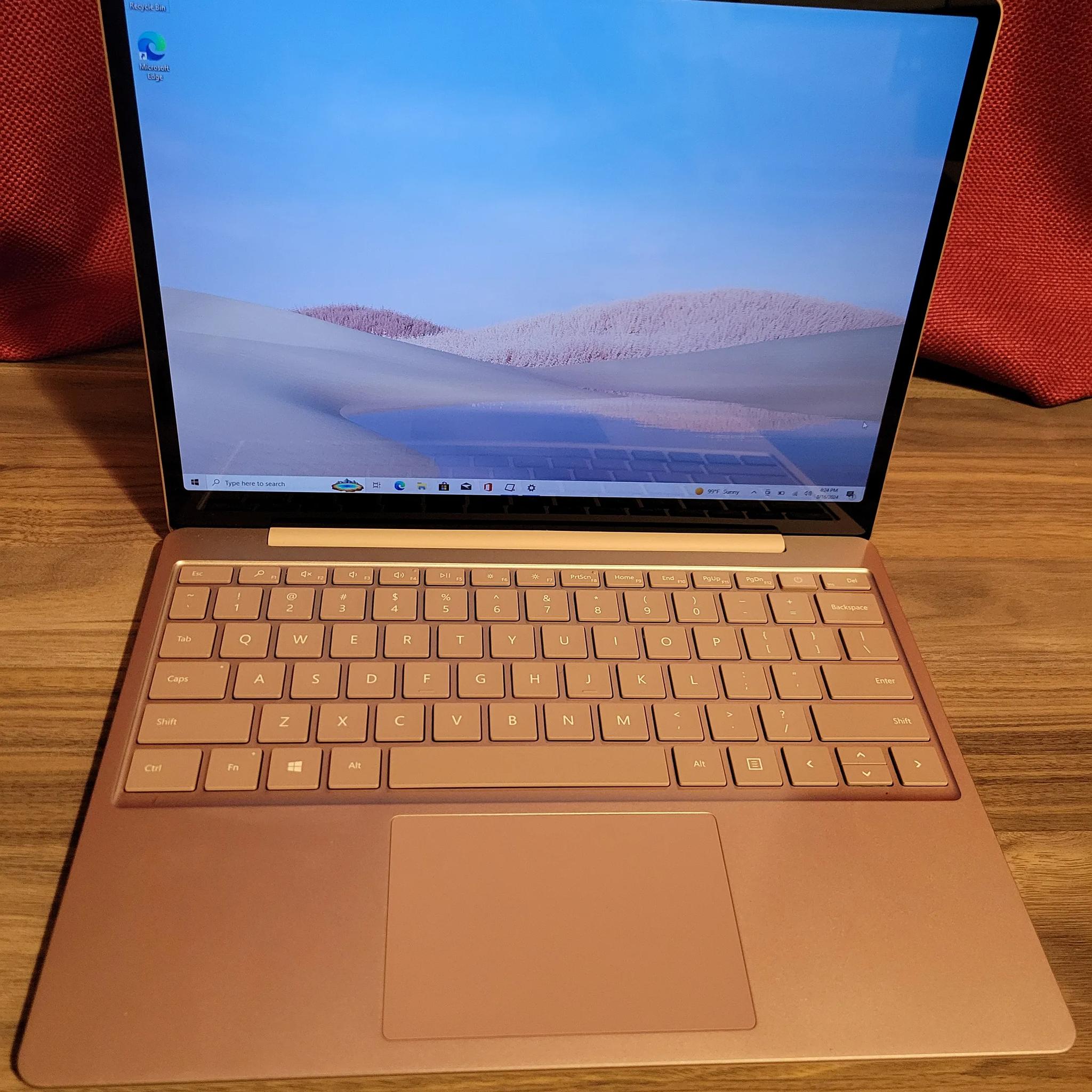 Microsoft Surface laptop Go - 128gb - intel i5 10th gen. - 12.4" touch screen