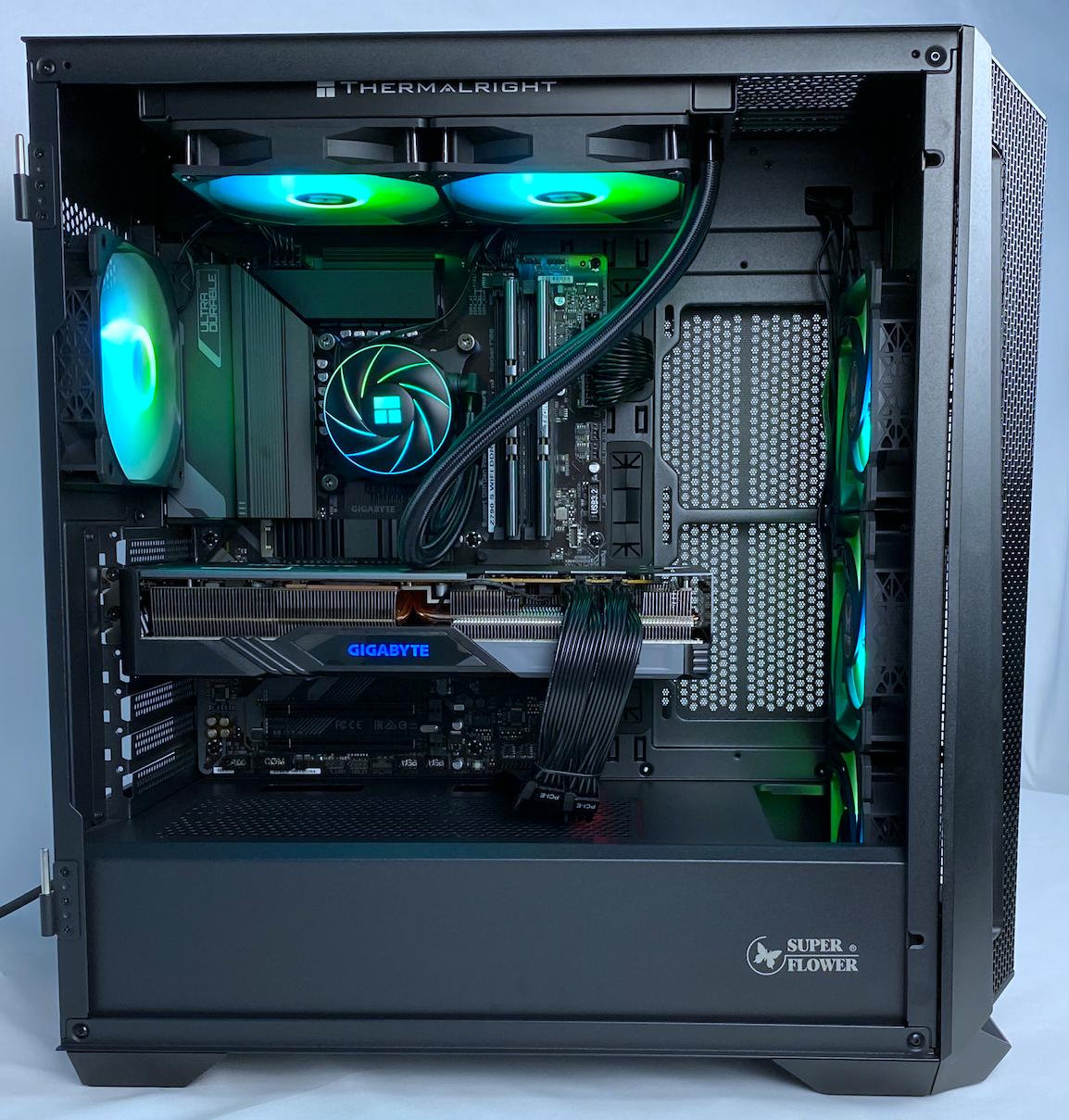 ♠️🥀BLACK ROSE🥀♠️ Bang4Buck 1440p/4K Gaming/Streaming PC | Intel 14600K, AMD 7800XT, 32GB RAM, WiFi