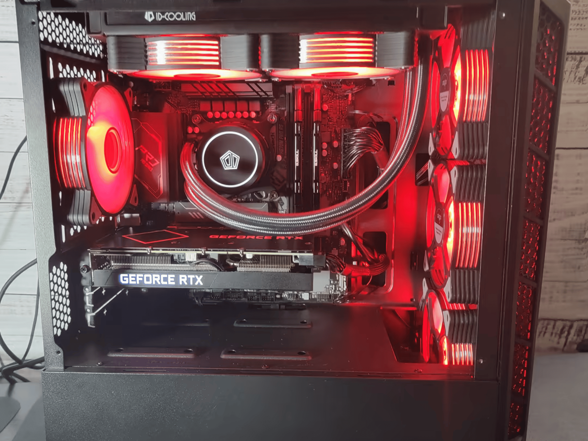 "MeisterBox" Watercooled Intel I5 12400 + RTX 3060ti Gaming PC