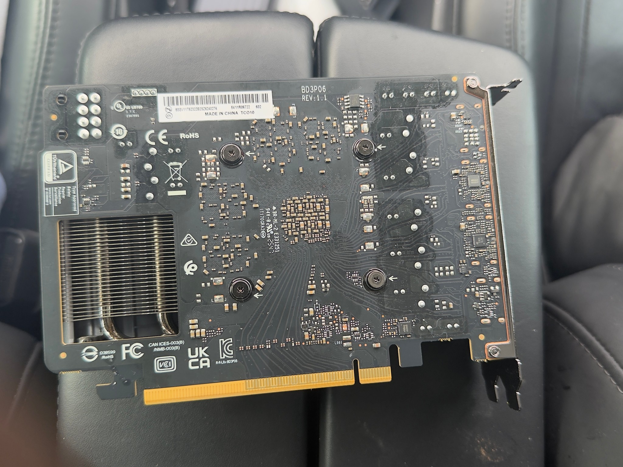 Nvidia RTX 5060 (Single fan)