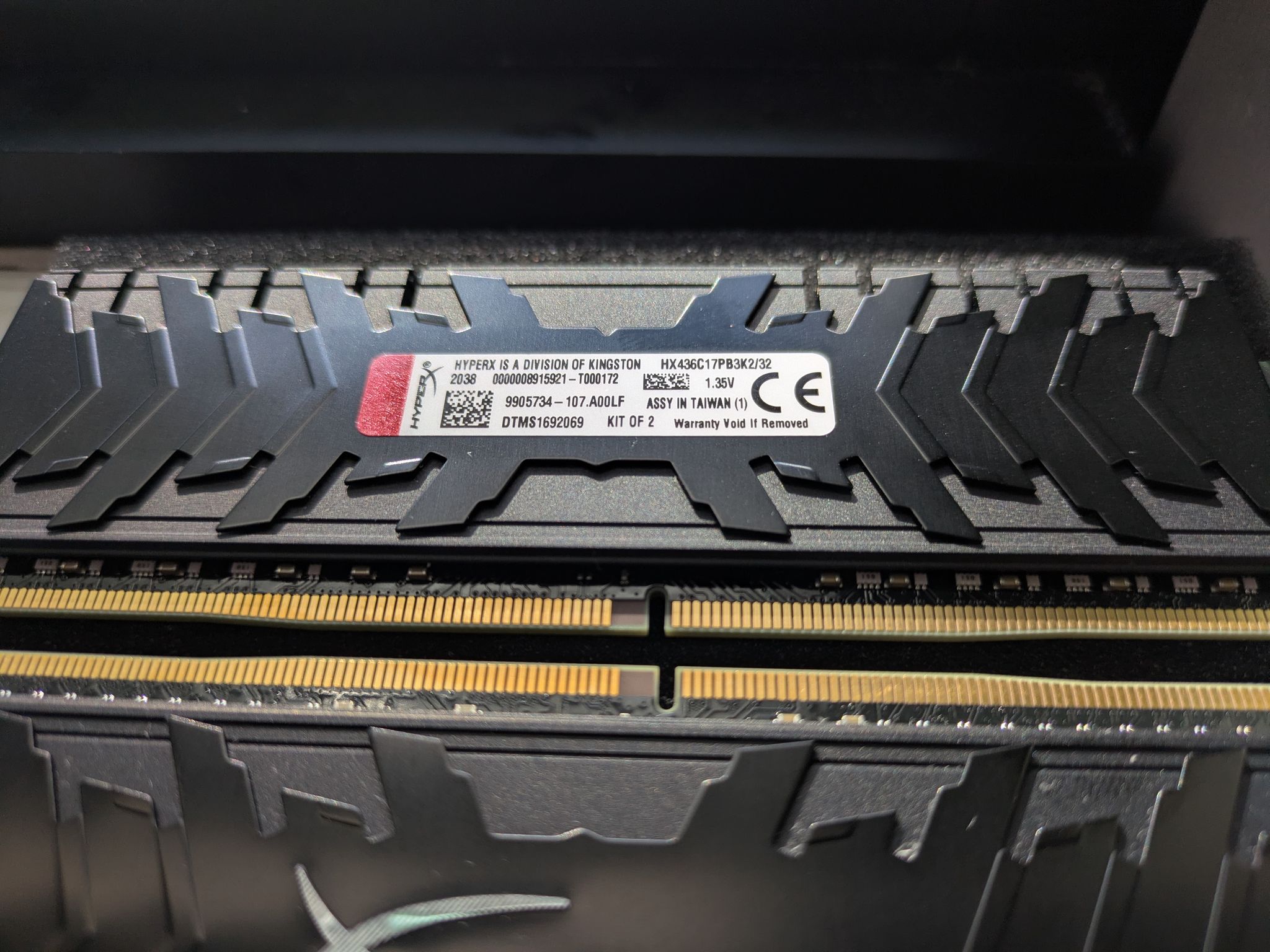 Kingston HyperX Predator 32GB DDR4-3600MHz CL17 288-pin UDIMM (2x16GB)