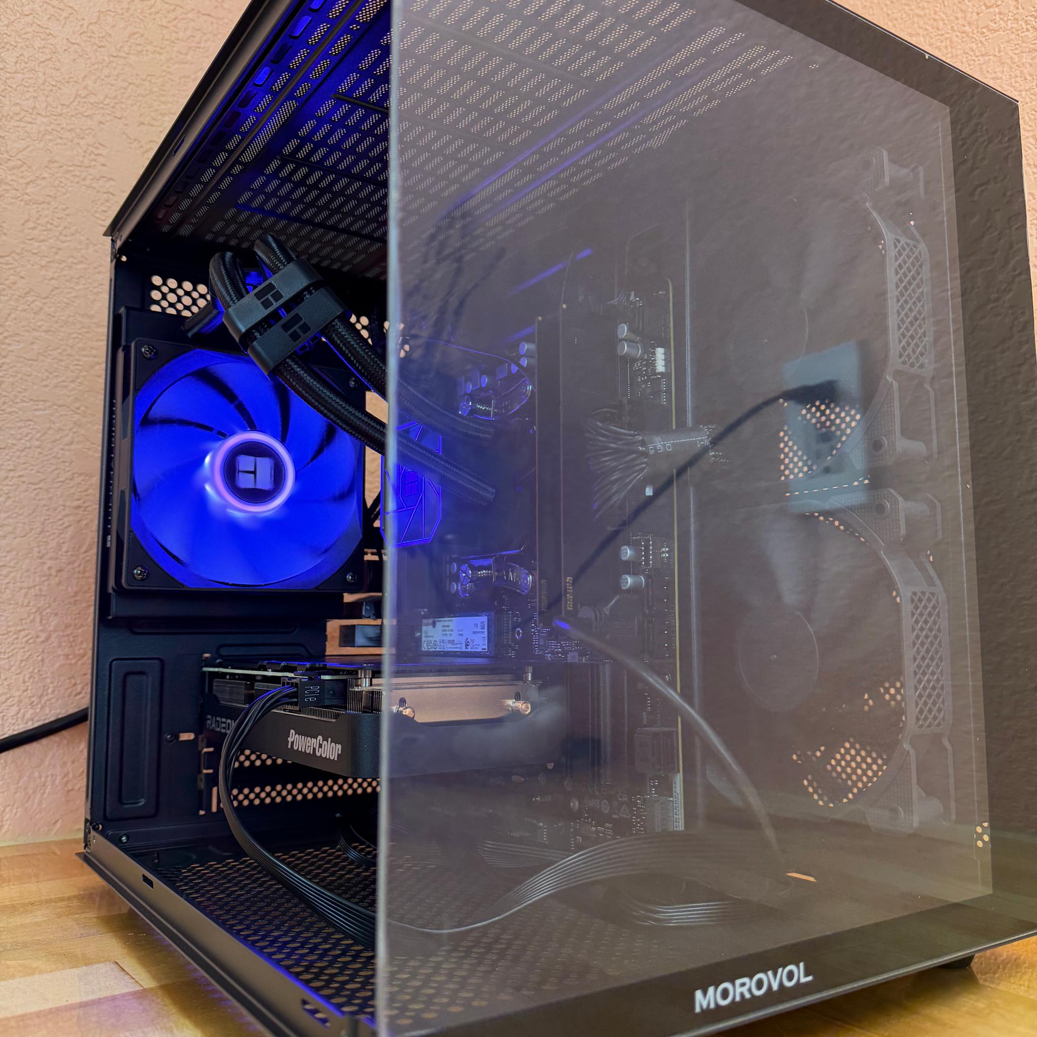 Ryzen 5 9600X + RX 9060 XT 16GB Gaming PC | Dual-Channel DDR5 | 1TB Gen4 NVMe