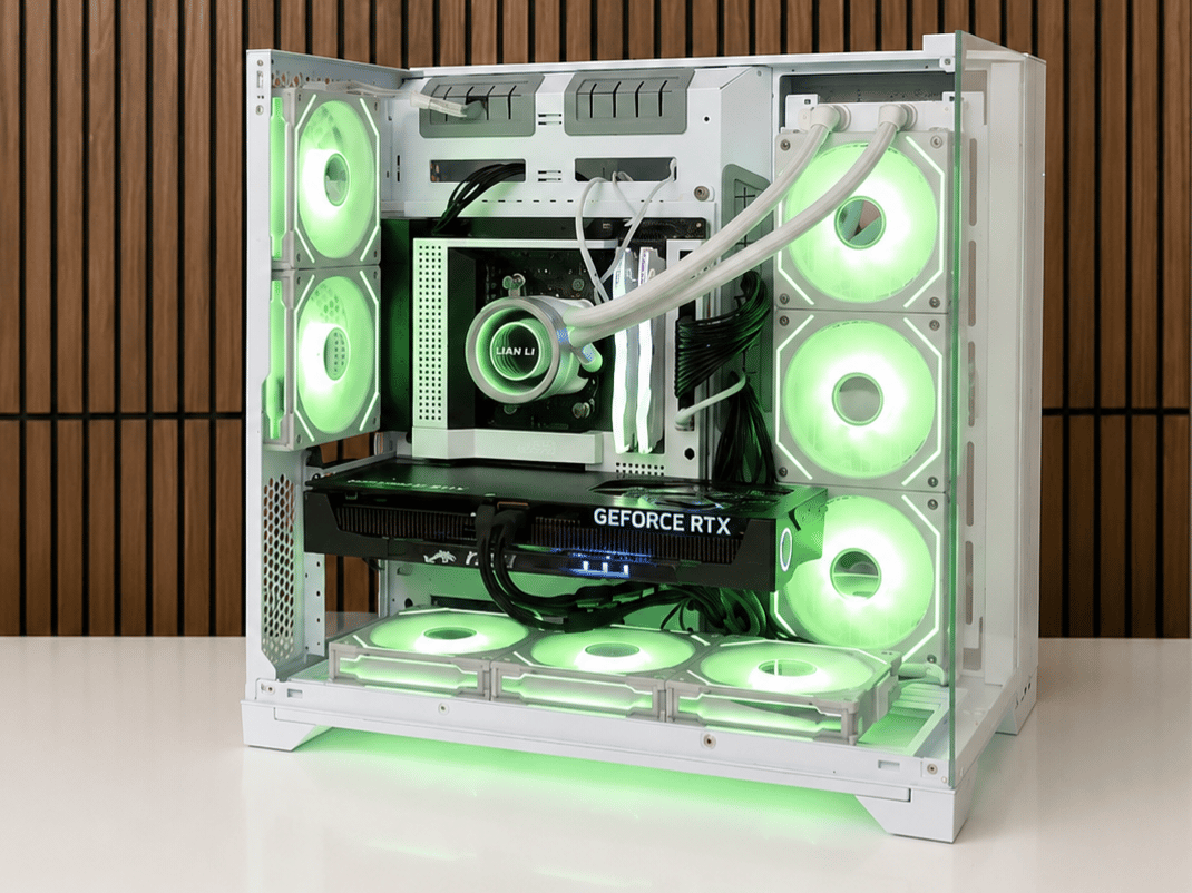 1440P Gaming PC | Lian Li | 7800X3D | RTX 5070 12GB | 32GB DDR5 | 2TB NVME |Wifi